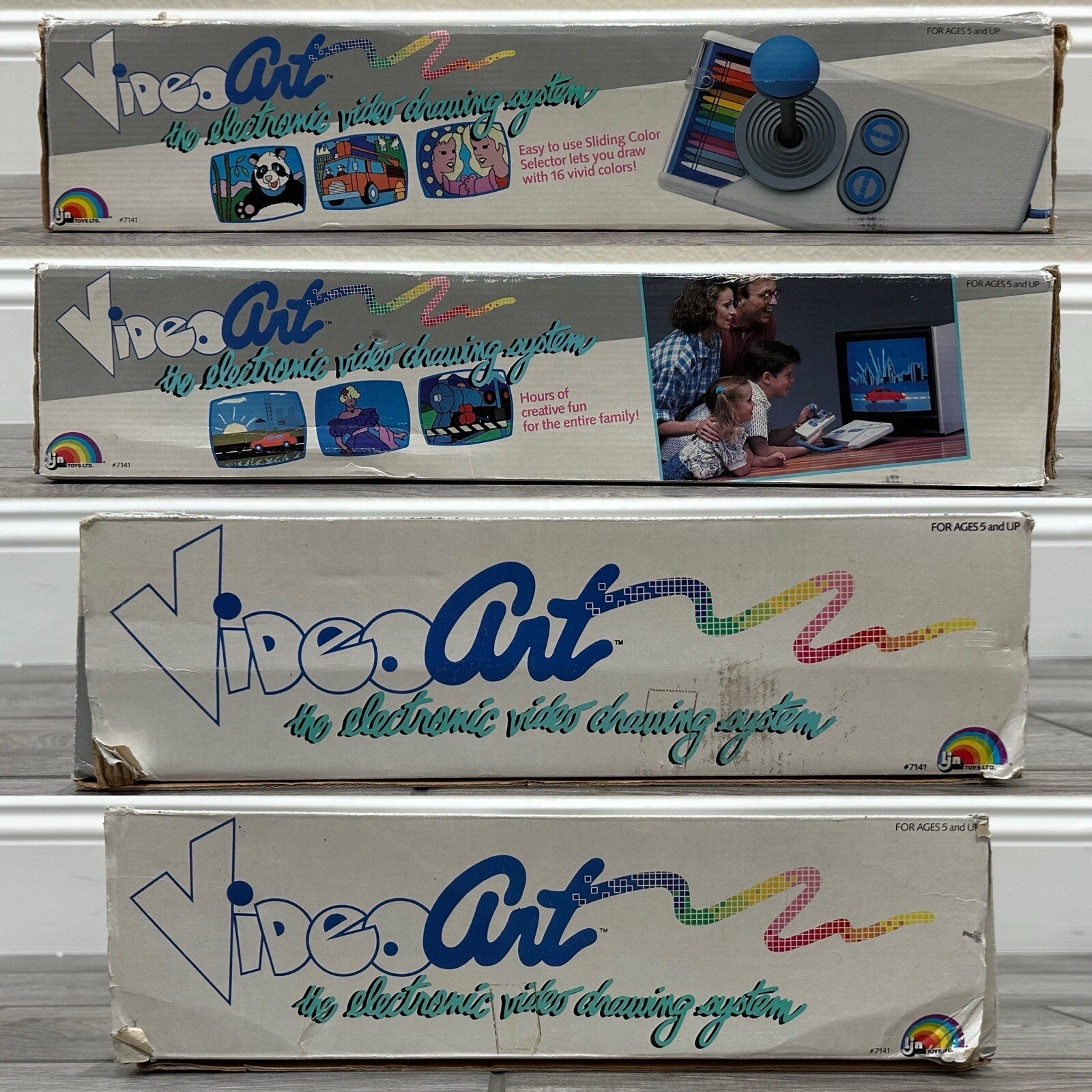 Vintage LJN Video Art Video Game Console 1987 – Model 7140A