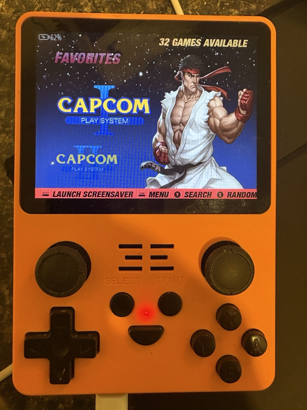 Powkiddy RGB20S Handheld Orange