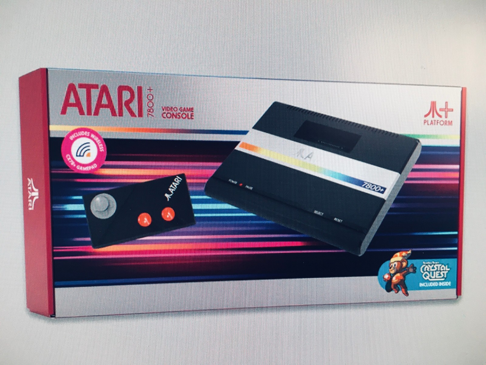 ATARI 7800 Plus Console HDMI – Wireless Controller 7800+ NEW – SEALED BOX