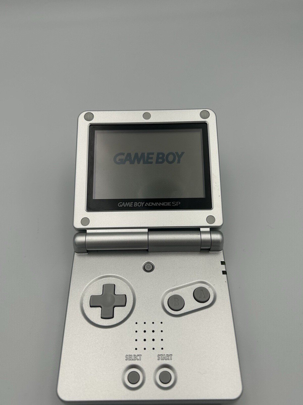 Nintendo Game Boy Advance SP AGS-001 Platinum CIB Clean – Tested And Working