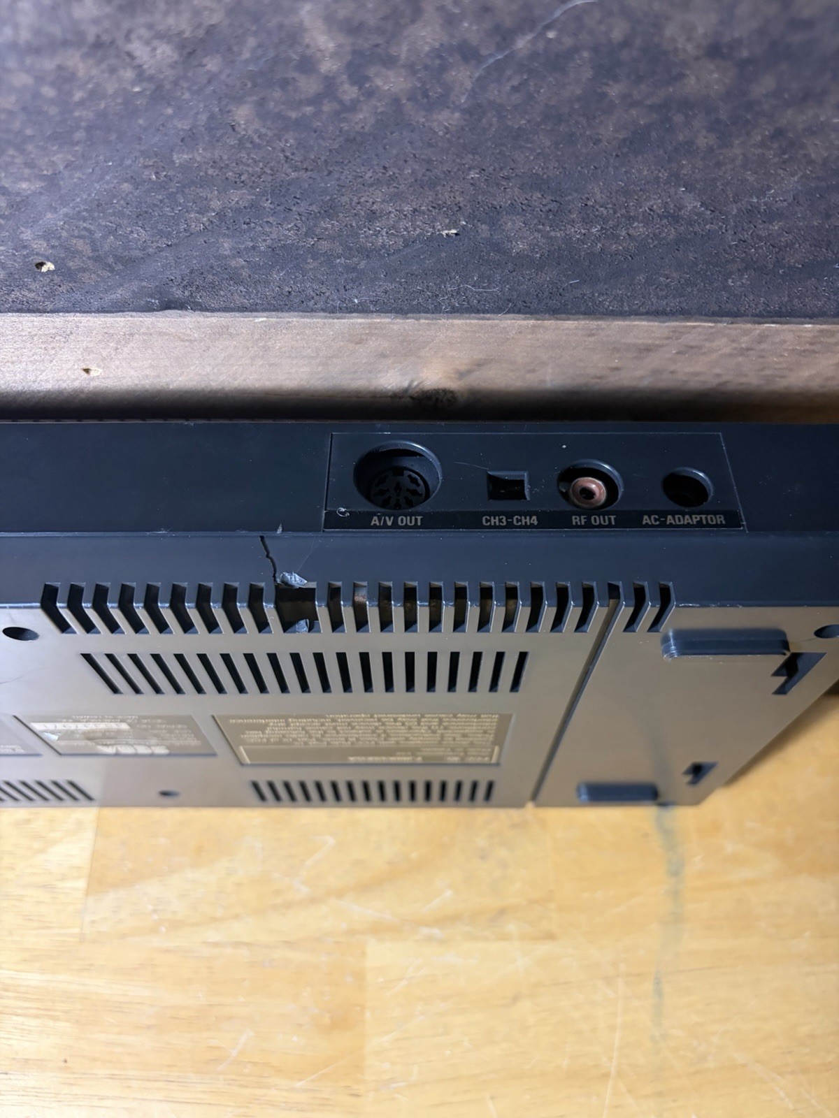 Sega Master System Console No Controller Tested