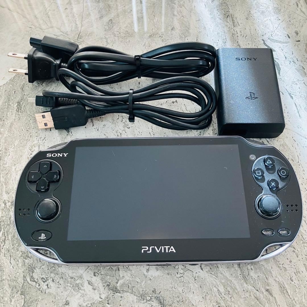 Sony PlayStation Vita PS VITA 3G/Wi-Fi PCH-1100 OLED Handheld Console Black