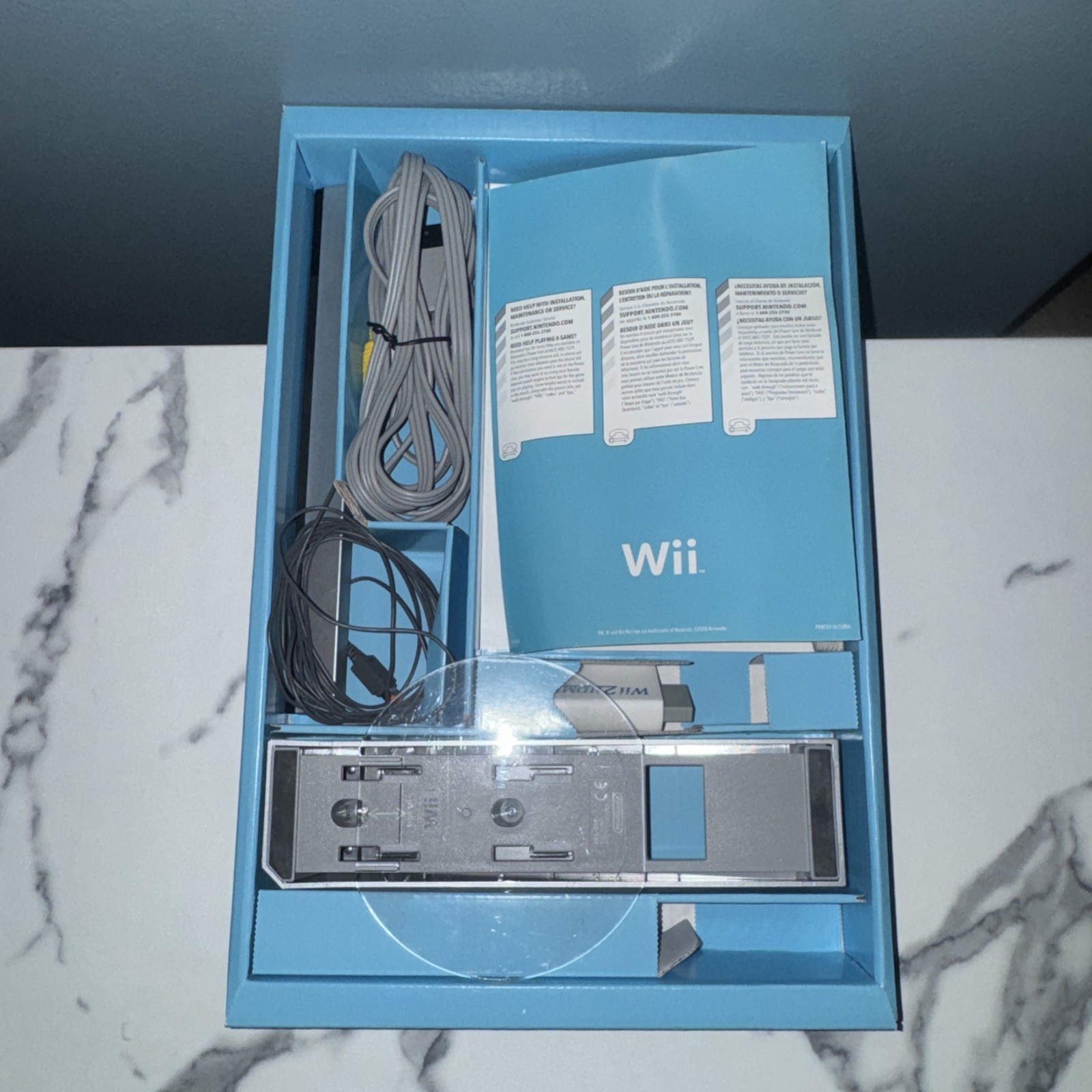 White Nintendo Wii Console Bundle Complete Tested & Working. *No Game included*