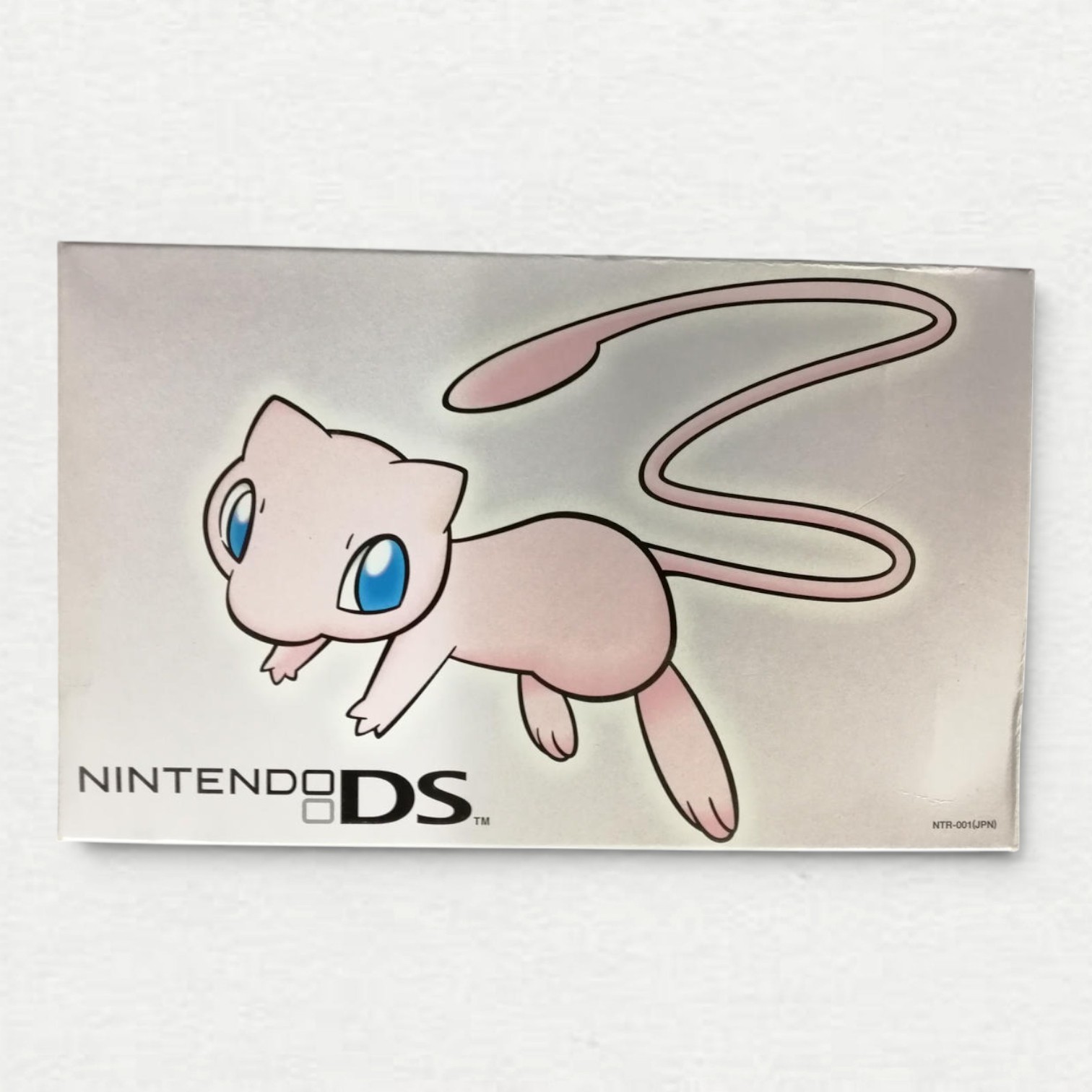 Nintendo DS Mew Limited Edition Pokemon Center Console Handheld System Silver