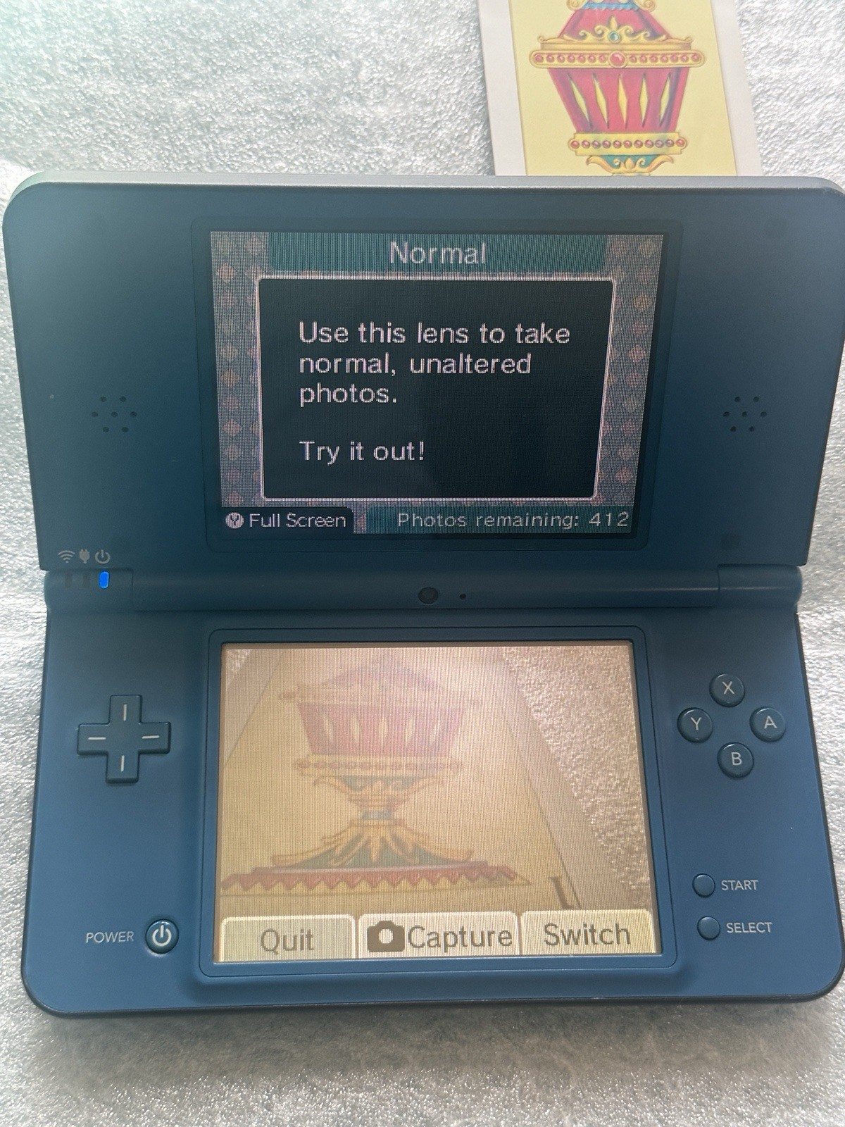 Nintendo DSi XL Handheld Console Midnight Blue Fully Tested *Please Read*