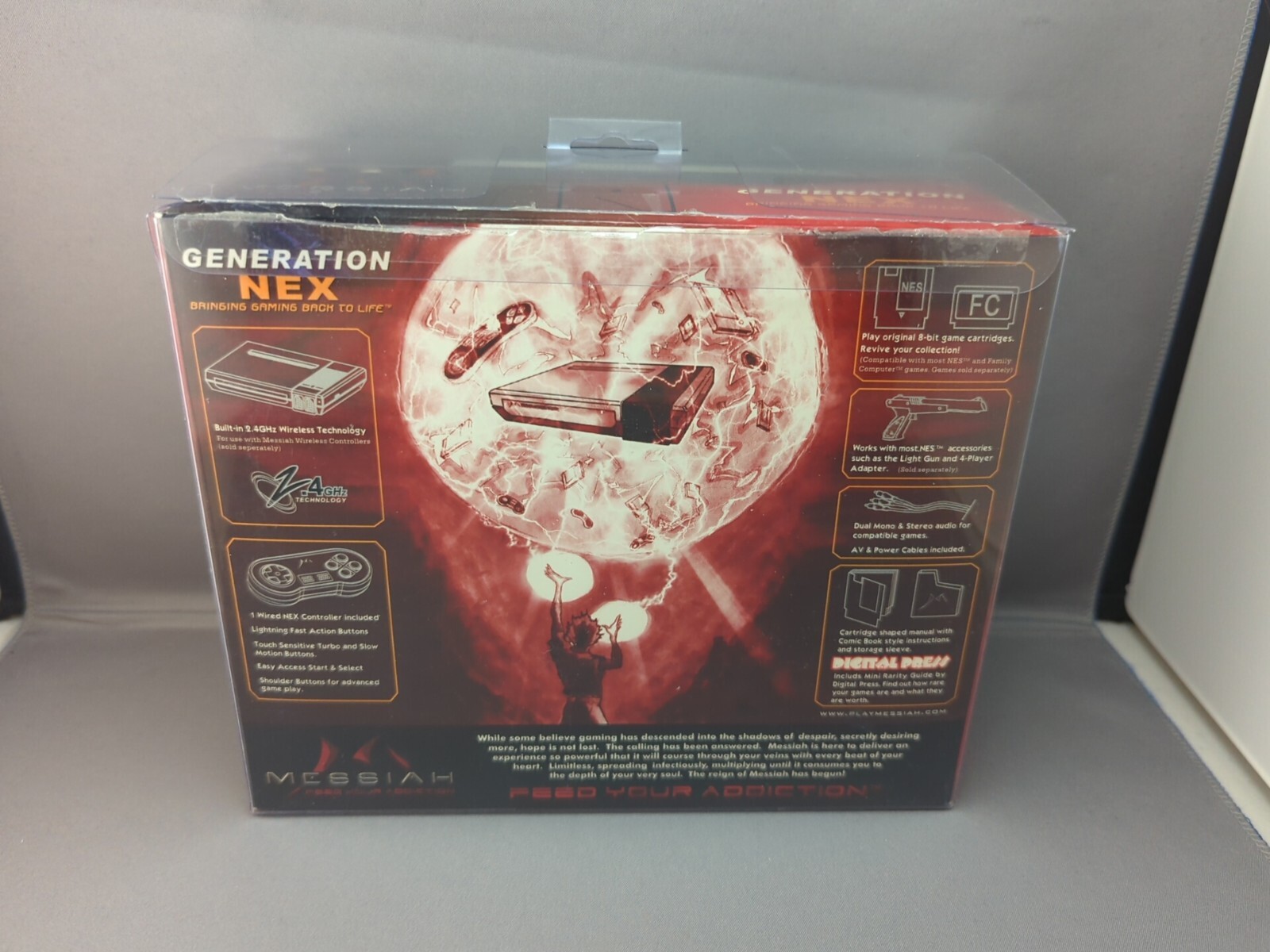 * Messiah Generation Nex (Nintendo NES / Famicom Dual Console) Complete CIB