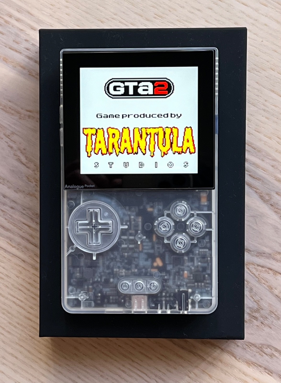 Analogue Pocket Transparent Clear Limited Edition – Complete in Box!