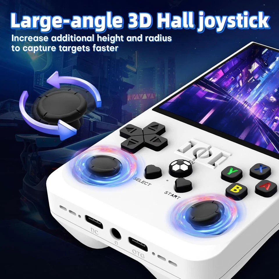 R36S R40S PRO Handheld Video Game Console 30000 Games 3.5 Inch Screen