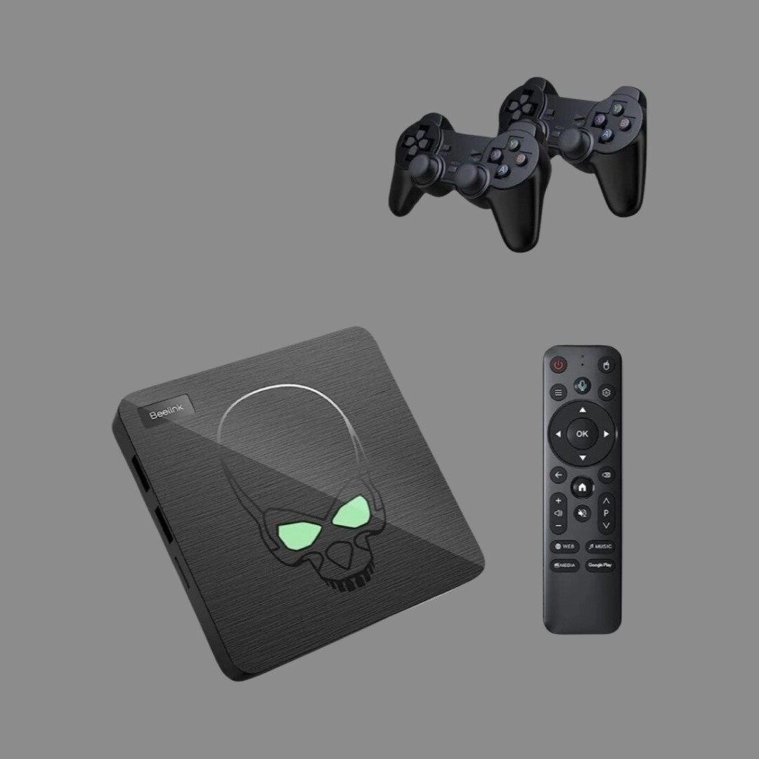 Kinhank Super Console X King Video Game Console 117000 Games, 256G