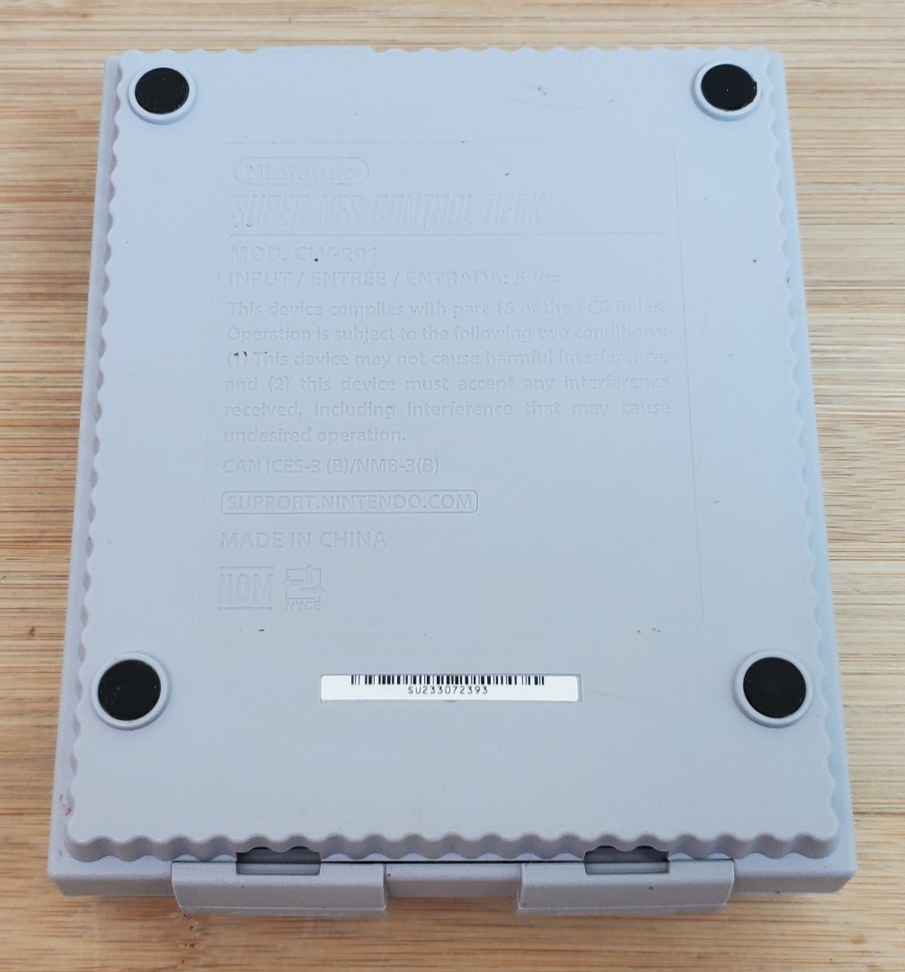 Super NES Control Deck Model CLV-201 Mini Super Nintendo Classic Edition