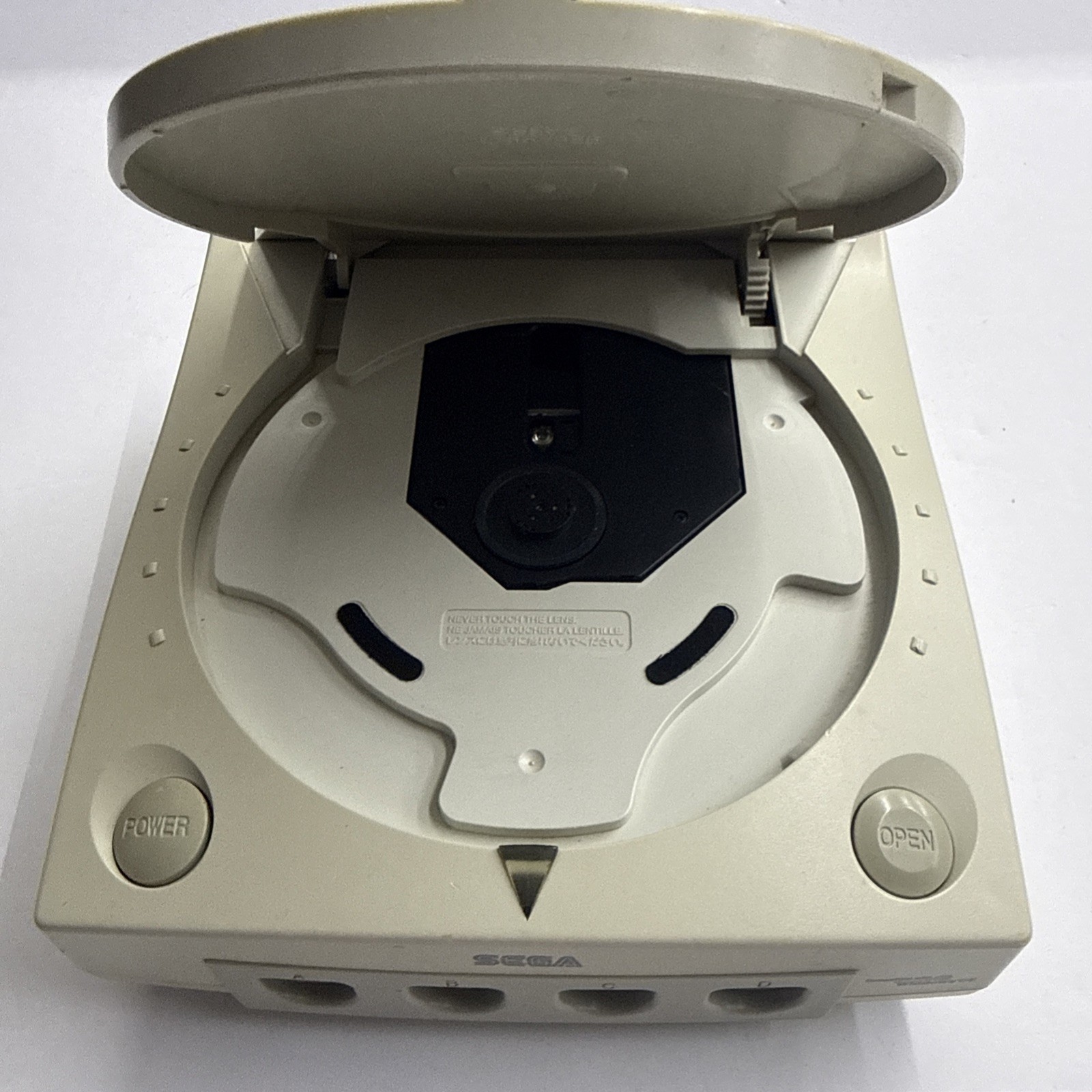Defective – SEGA Dreamcast Launch Edition Home Console – White Discolored #9
