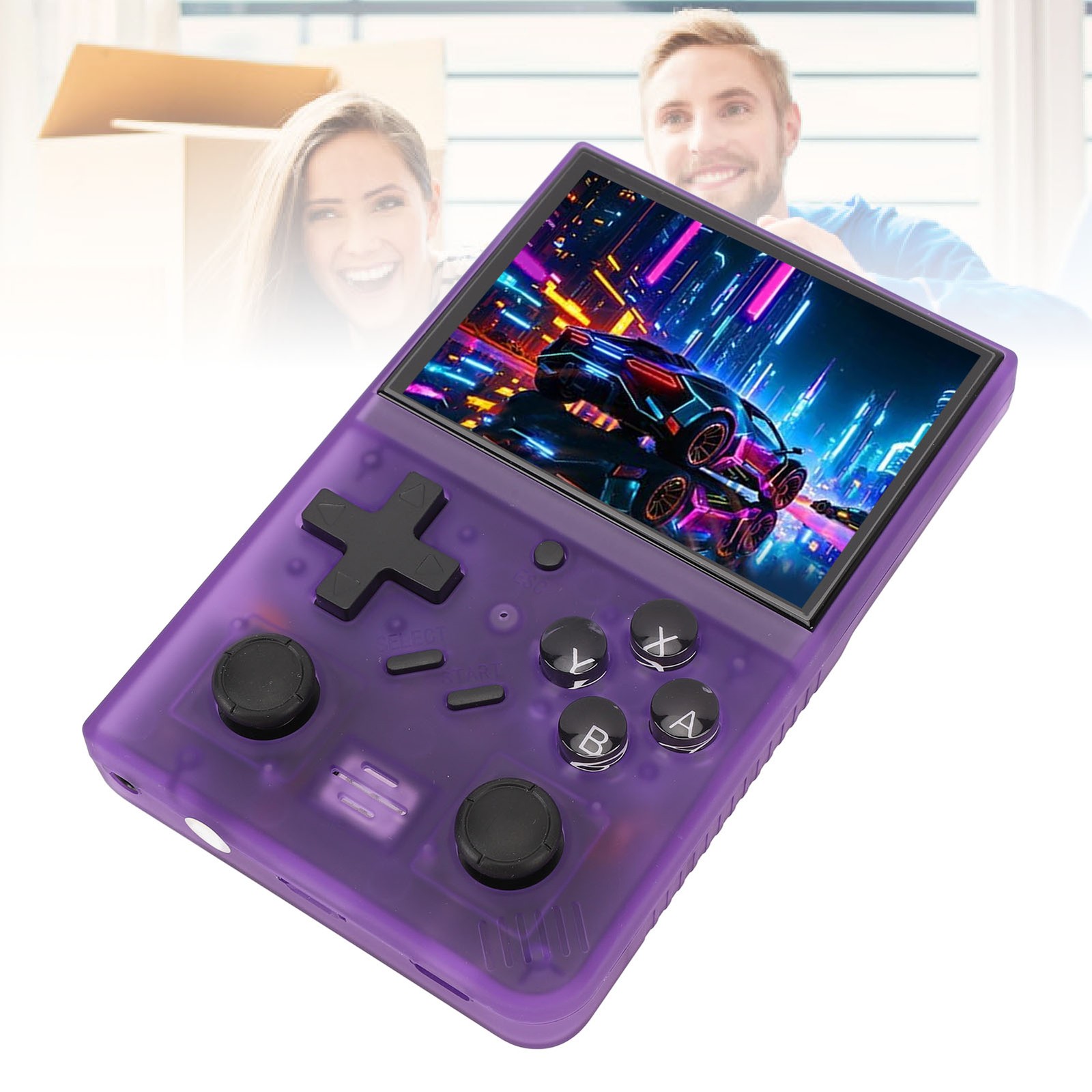 Handheld Game Console 3.5in IPS LCD Display 4 Core 1.5 GHZ Pocket Gaming Co KYWF