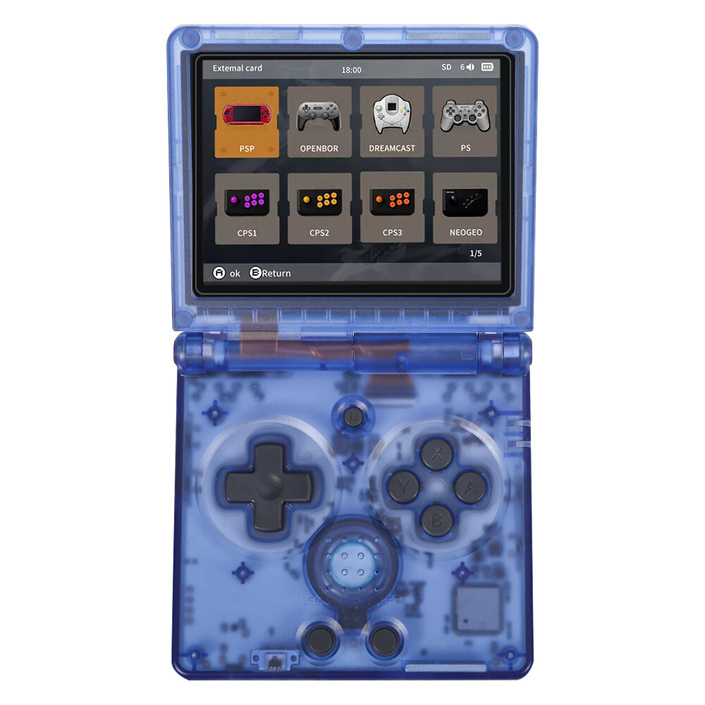 ANBERNIC RG35XXSP Handheld Game Console 3.5″ IPS Screen Retro Game Console Gifts