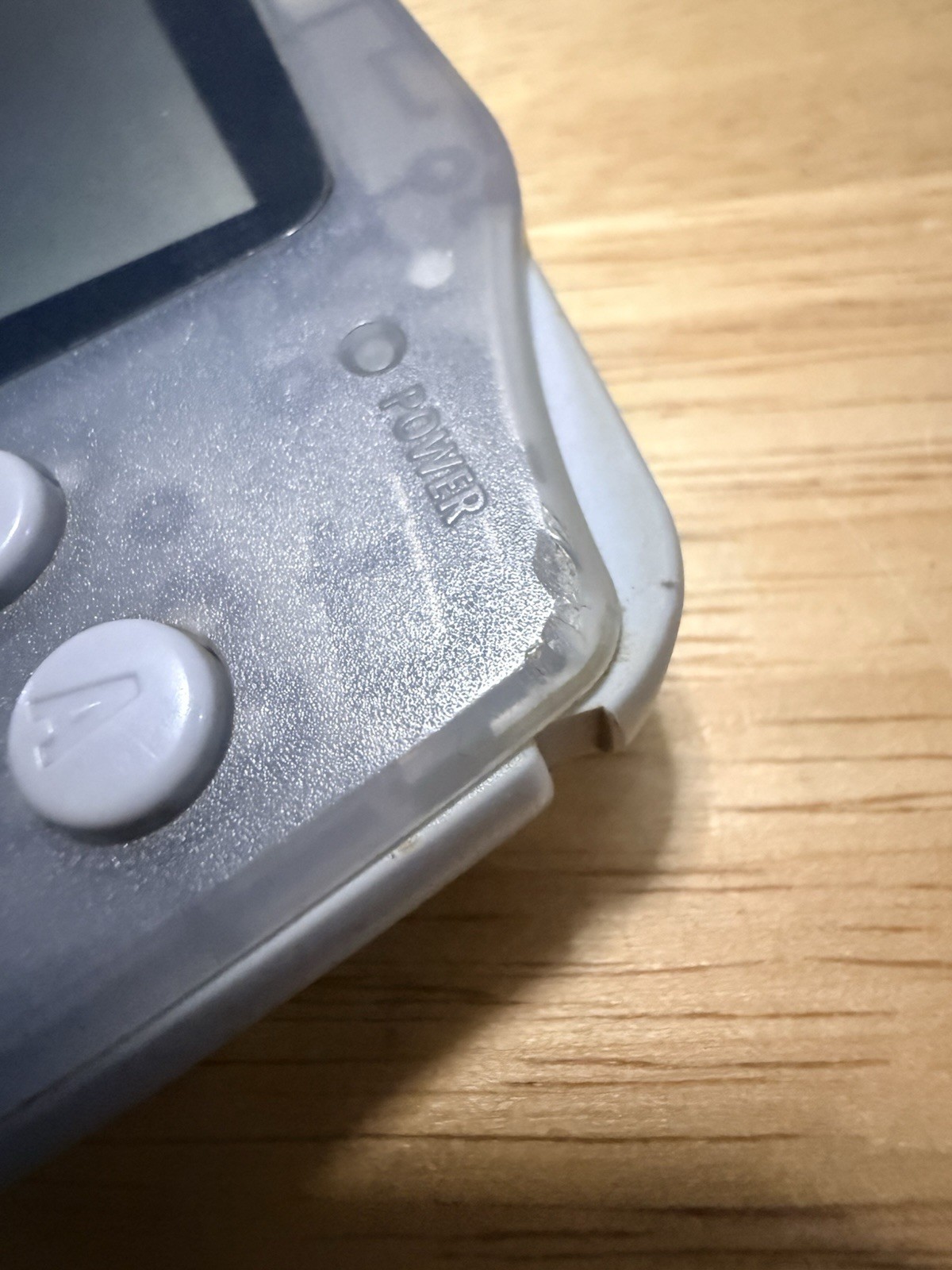 Nintendo Game Boy Advance GBA Glacier Ice Bundle 4 Games Nintendo Zipper Case