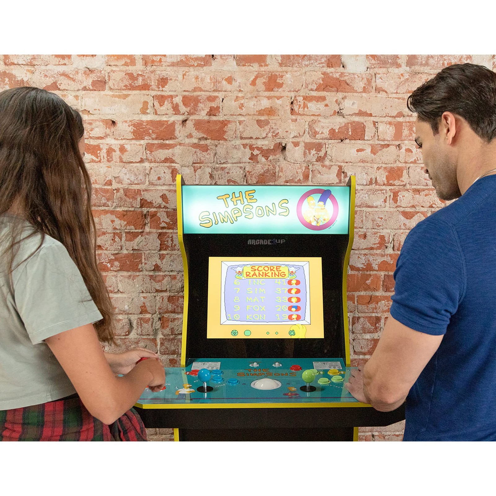 Arcade1up The Simpsons 4-Player Video Arcade Machine
