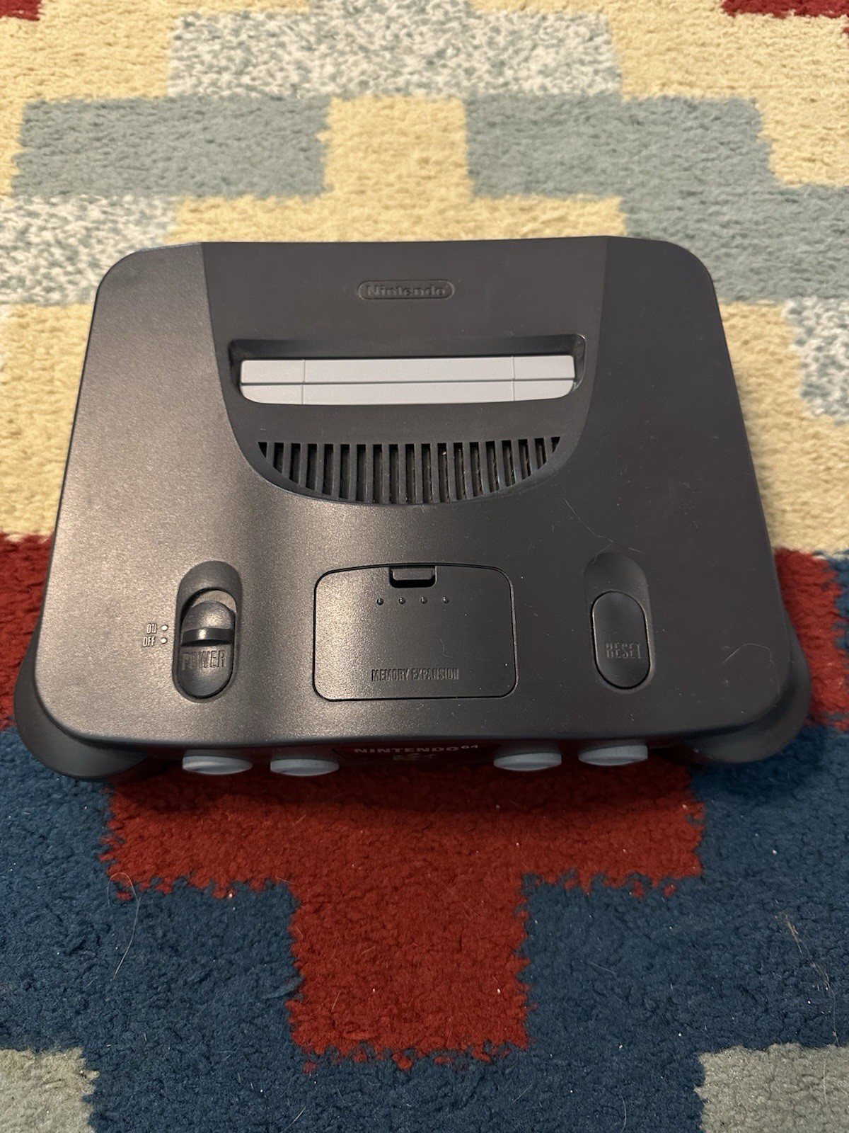 Nintendo 64 System 32MB Home Console – Charcoal Gray