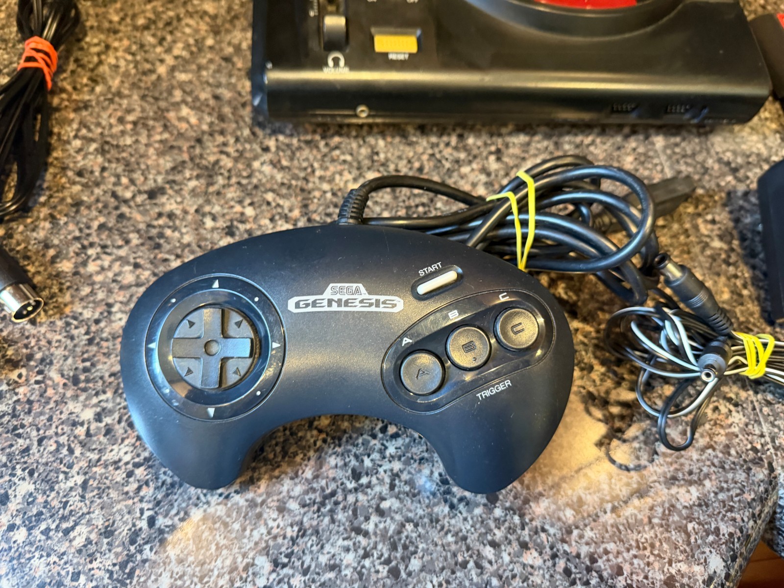 Sega Genesis Model 1 Console Bundle Controller, 15 Games, and Power/Av Cables!