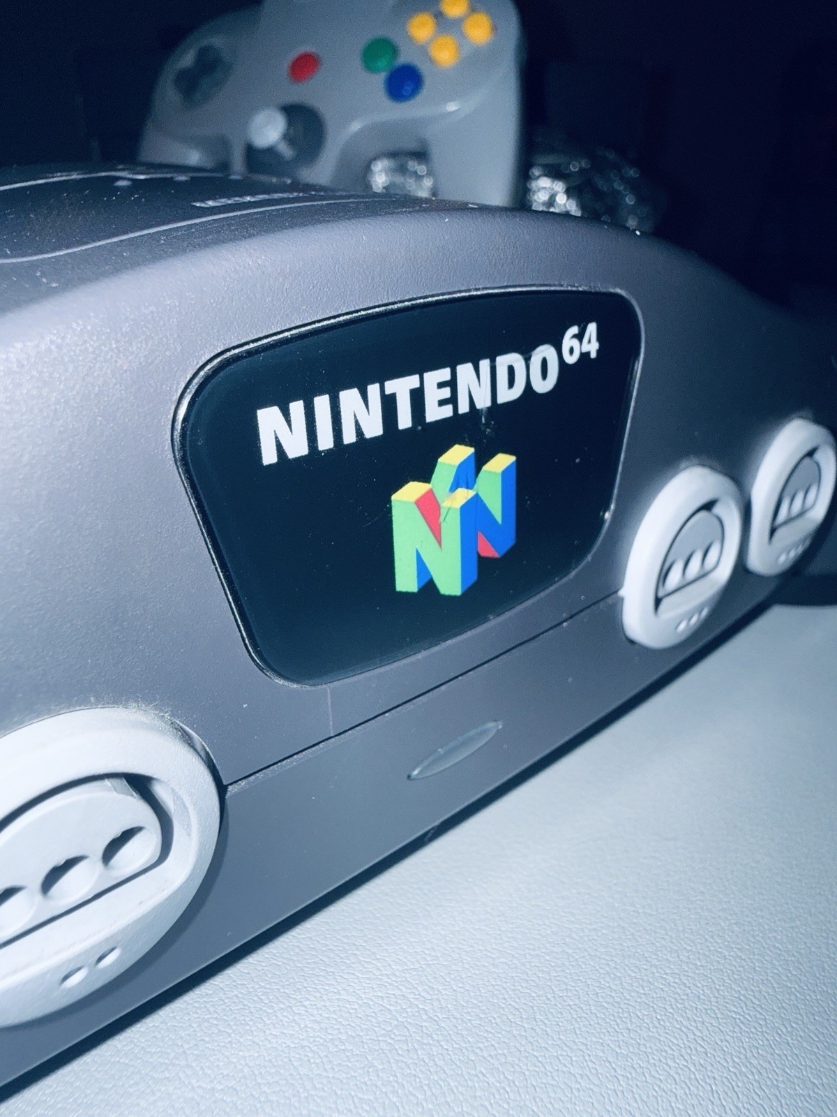 Nintendo 64 System 32MB Home Console Charcoal Gray 1 Ccontroller All Original