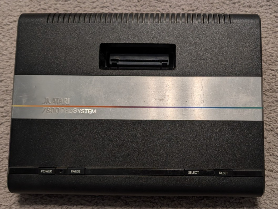 Atari 7800 ProSystem Video Game Console ONLY For Parts not working