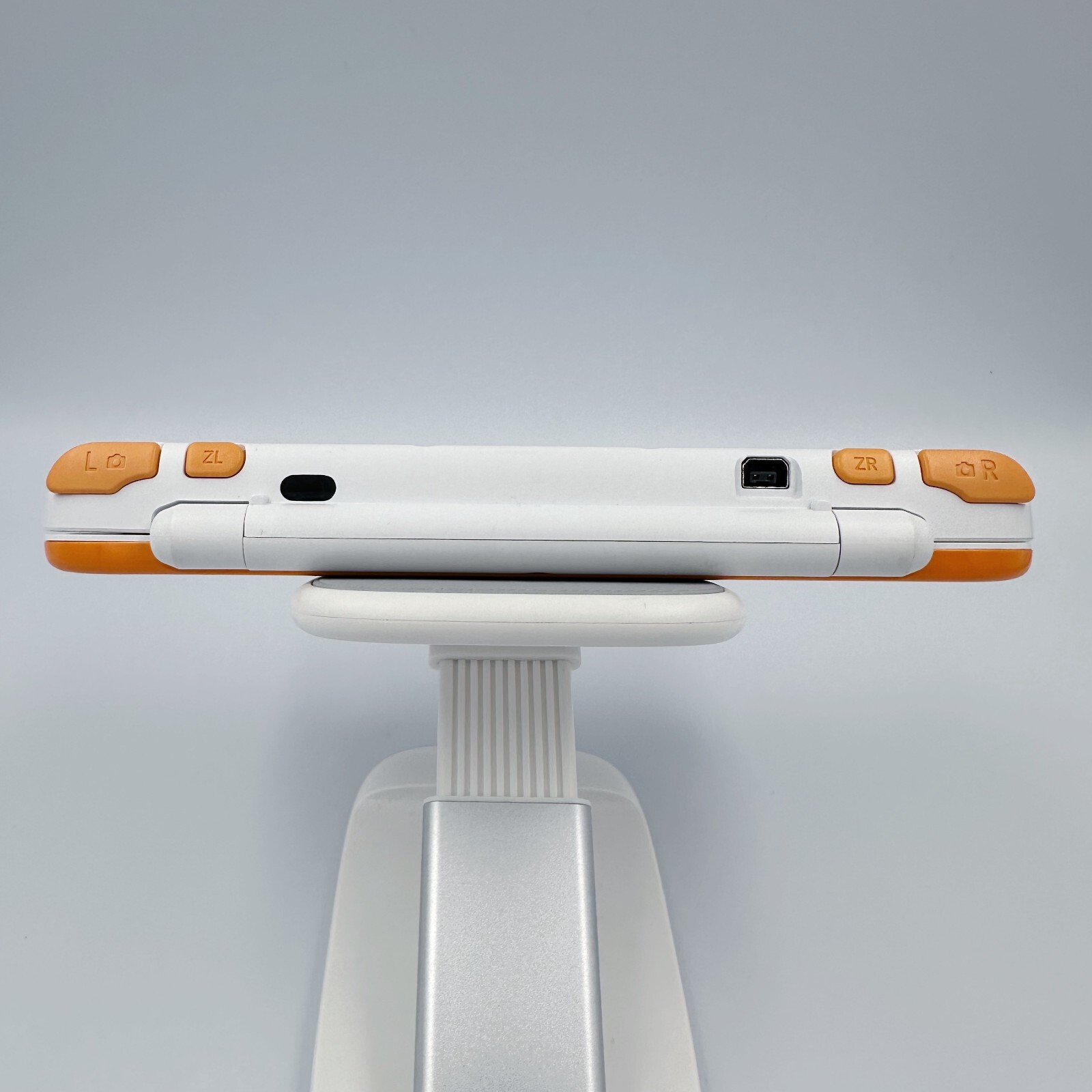 New Nintendo 2DS XL LL White Orange Console Stylus Working Tested Japanese ver
