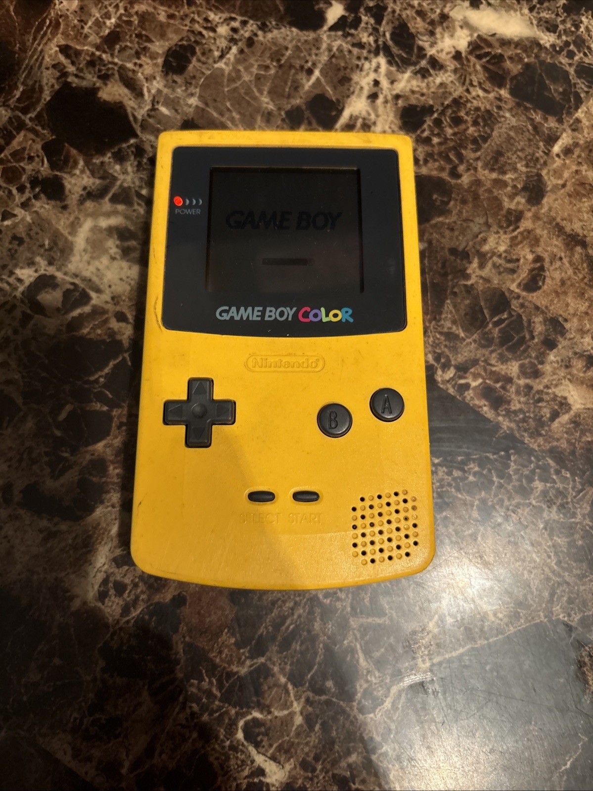 Nintendo Game Boy Color Handheld System Yellow CGB-001