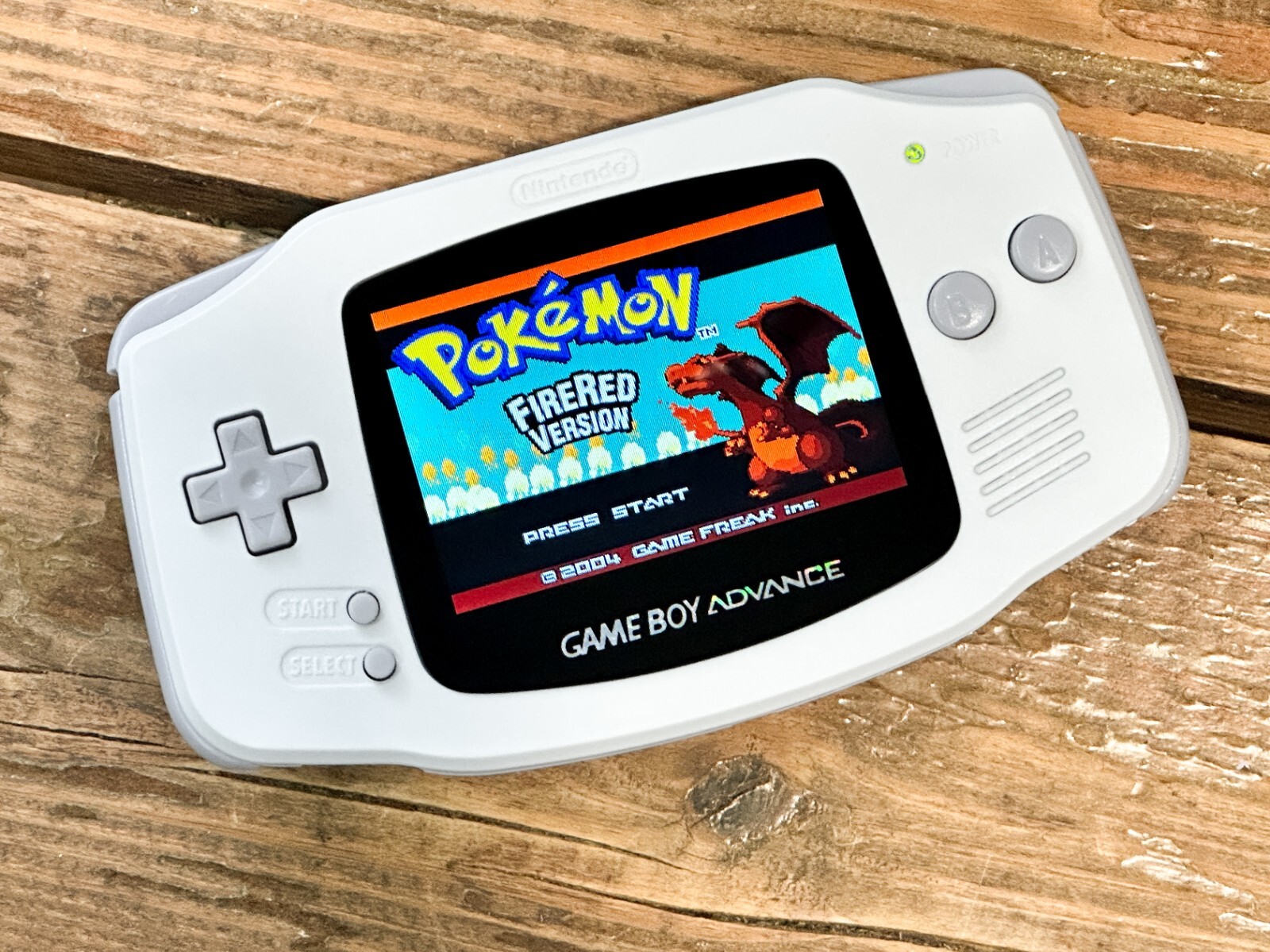 Nintendo Game Boy Advance GBA Backlight IPS LCD System Rechargeable USBC Battery