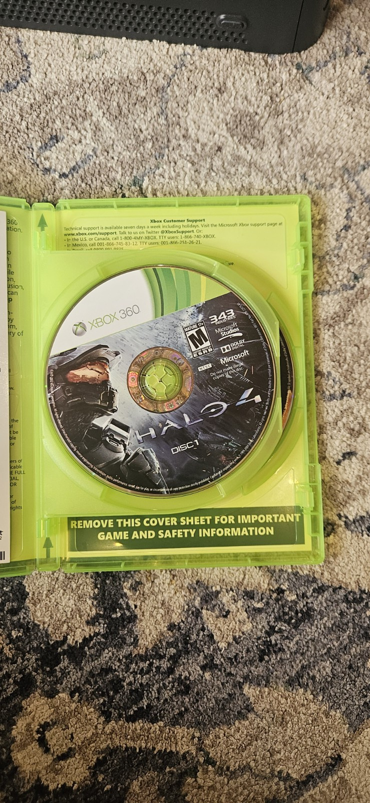 Microsoft XBox 360 Pro 120GB black Video Game Console Gaming System