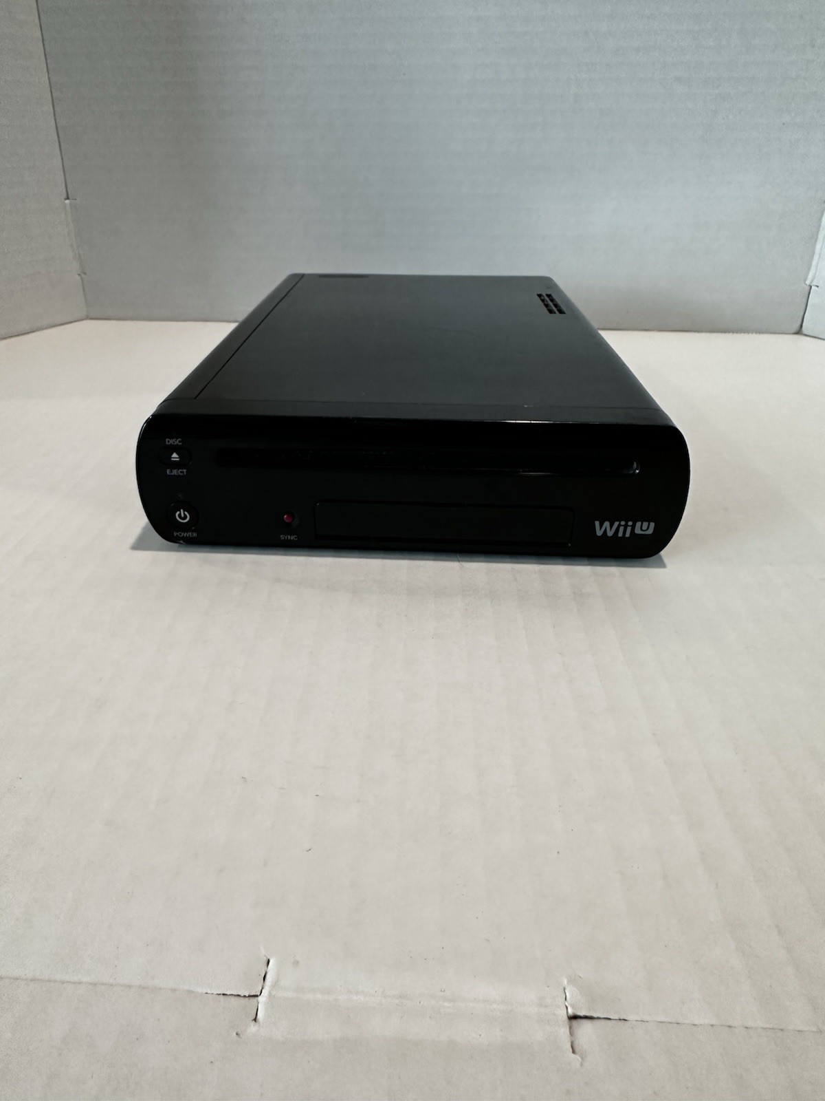 Nintendo Wii U Black WUP-101 (02) Video Game Console Only 32GB Parts / Repair