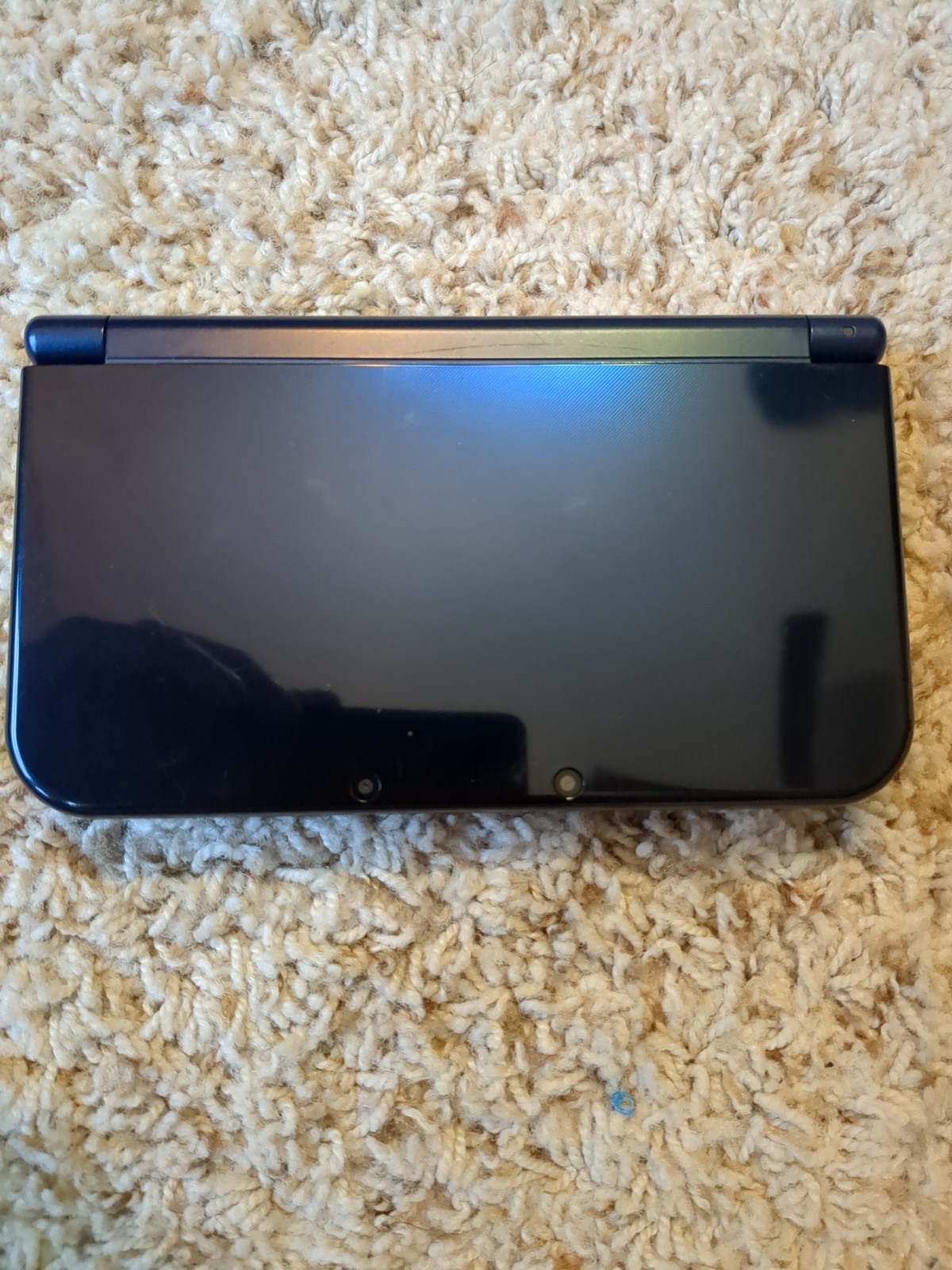 Nintendo New 3DS LL Dark Blue | Charger | Stylus | Case | DUAL IPS