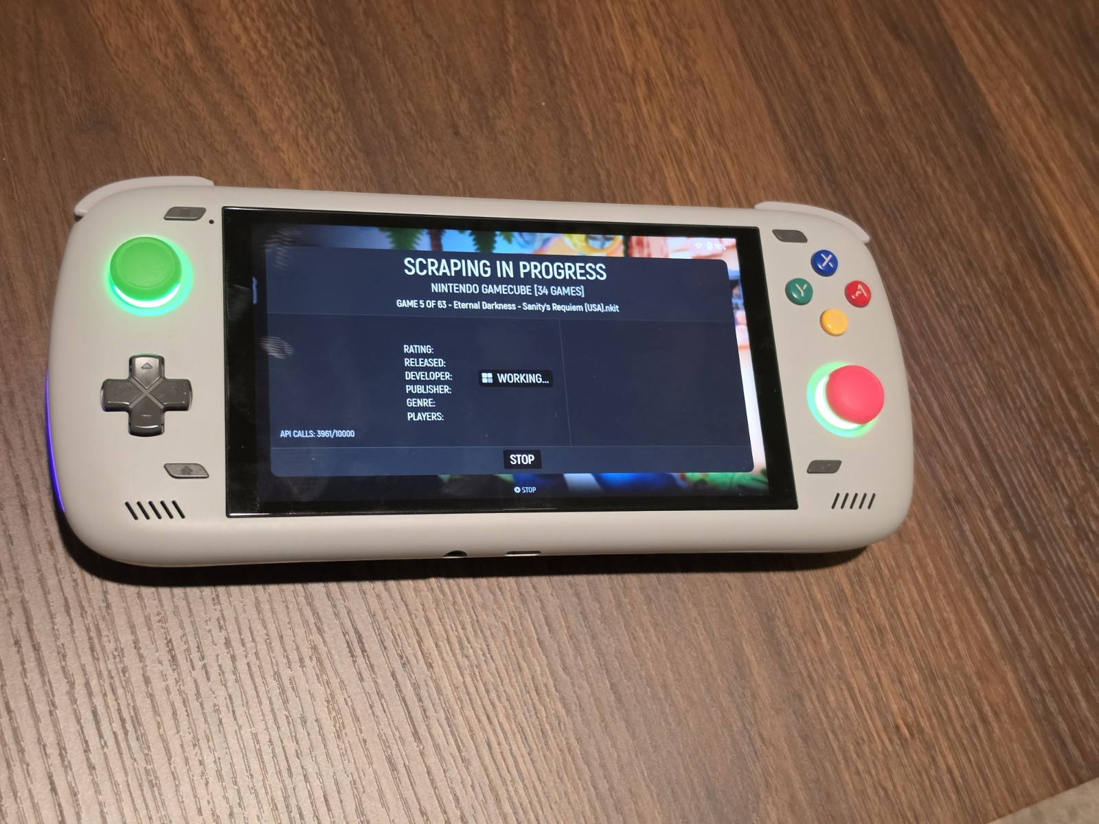 AYN ODIN 2 PRO Retro Gray 256gb 12 Gb Ram Great Condition