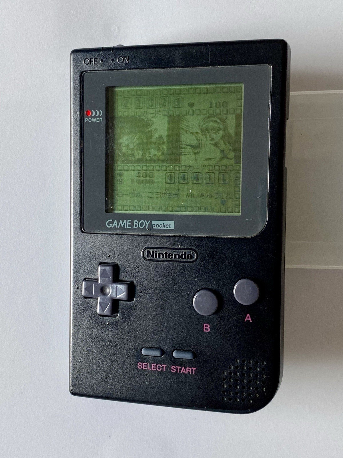 Nintendo Game Boy Pocket MGB-001 Black Tested Working Original OEM Handheld