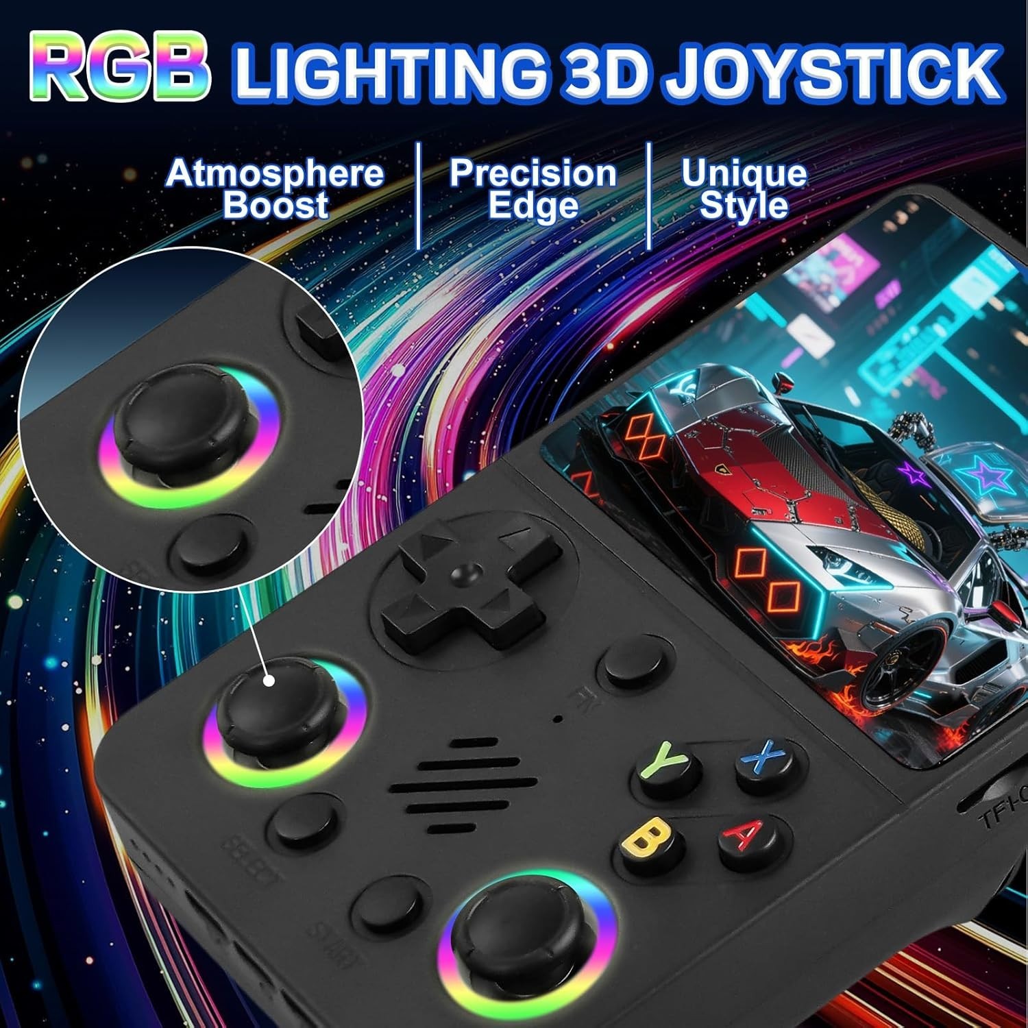 Portable RG36PRO Handheld Console – Enjoy 30,000+ Classic Games Anywhere