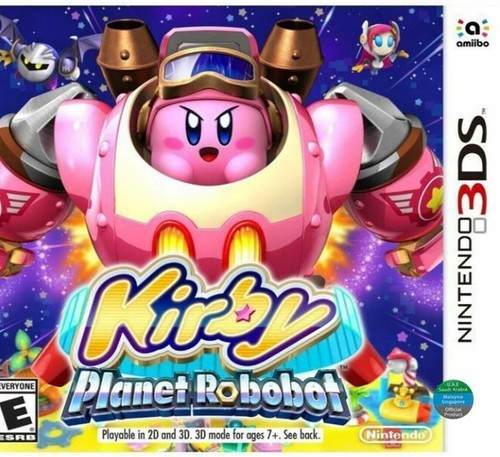 Kirby Planet Robobot 3DS Brand New Game Special (Multiplayer, 2016 Platform)