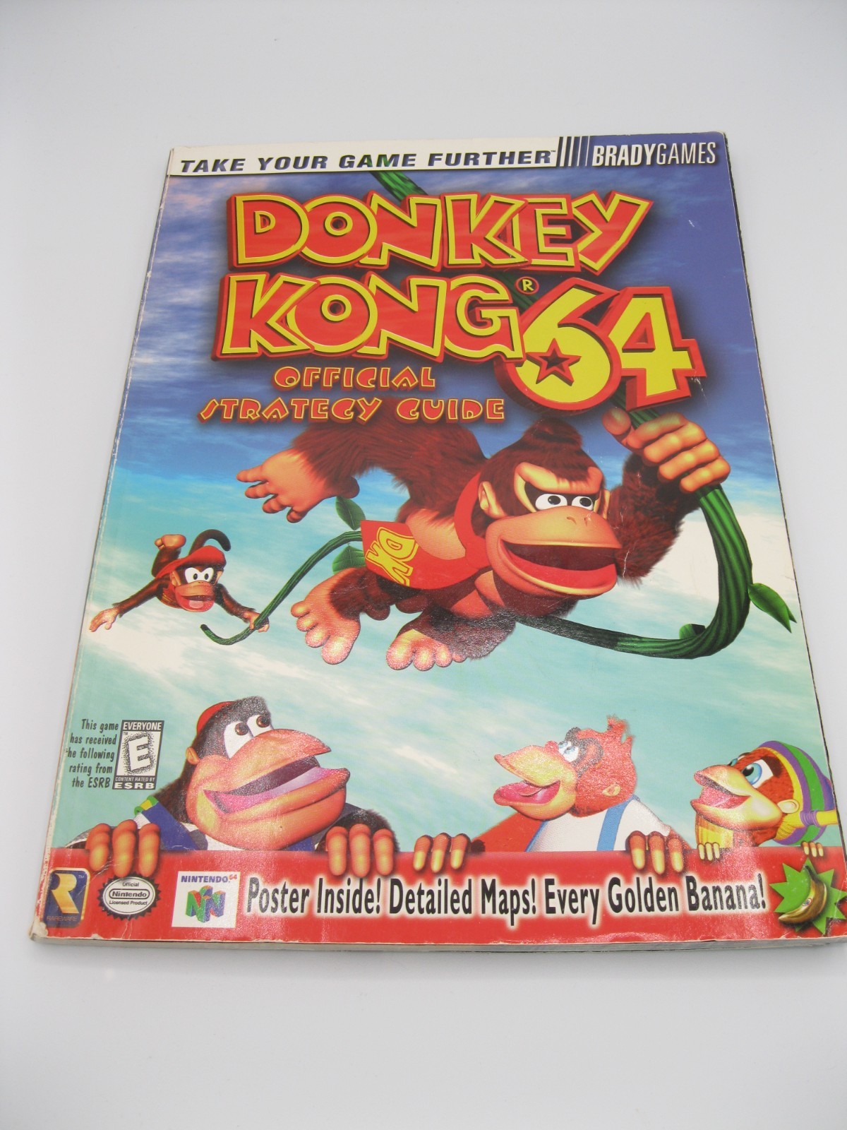 Nintendo Donkey Kong 64 Set Jungle Green Console CIB Complete In Box N64 Extras