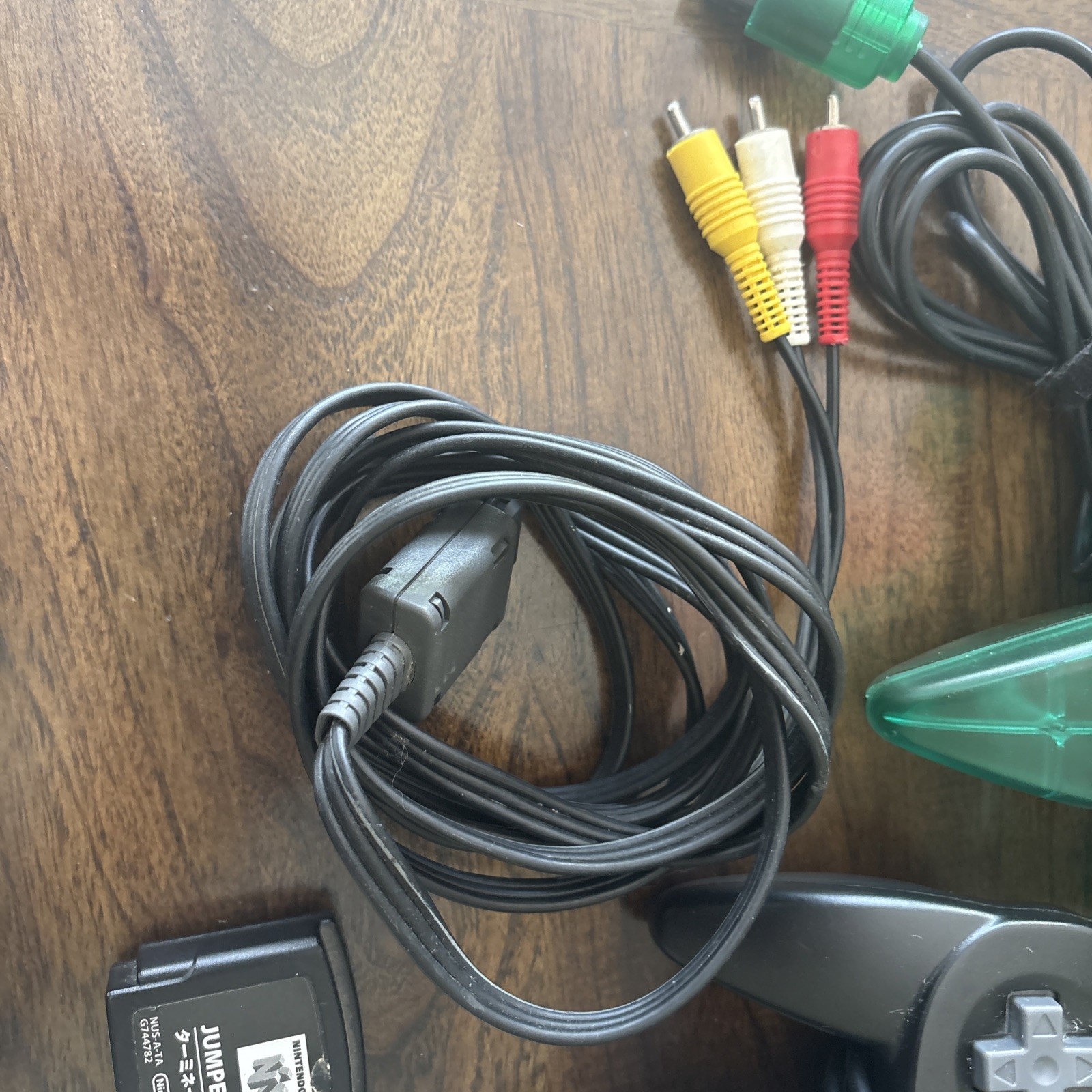 Nintendo 64 N64 Console Bundle w/Jumper Pack, 2 Controllers And cables Tested