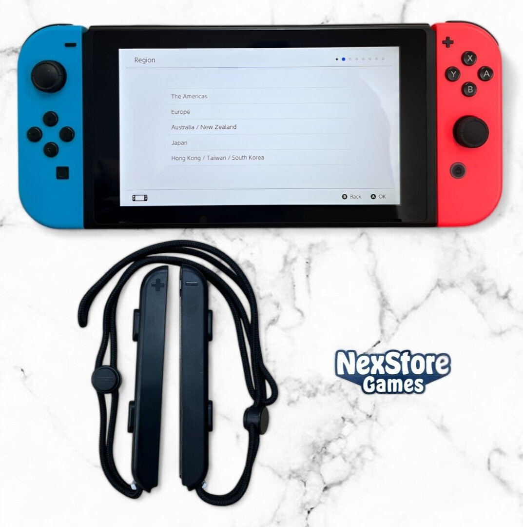 Nintendo Switch Console HAC-001 Joy Con Dock Grip Charger HDMI Choice of sets JP