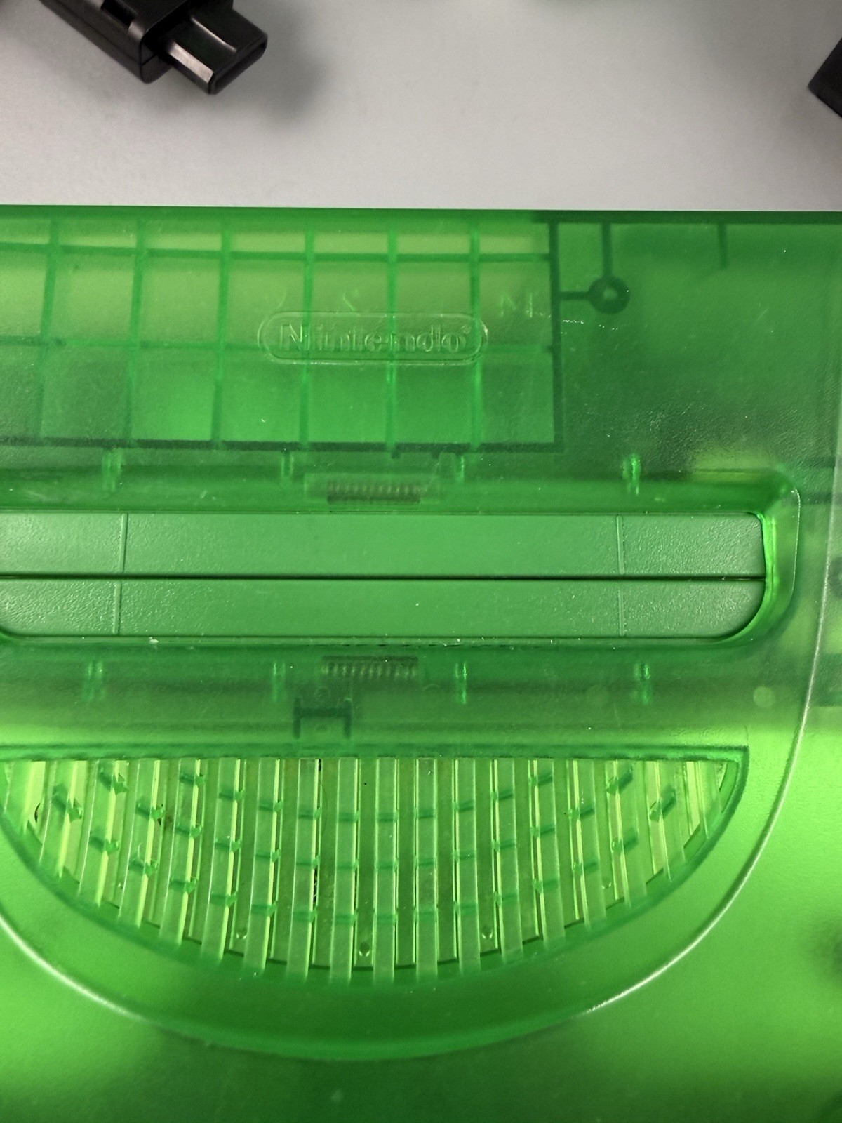 N64 Funtastic Jungle Translucent GREEN Nintendo 64 Gaming Console Excellent Cond