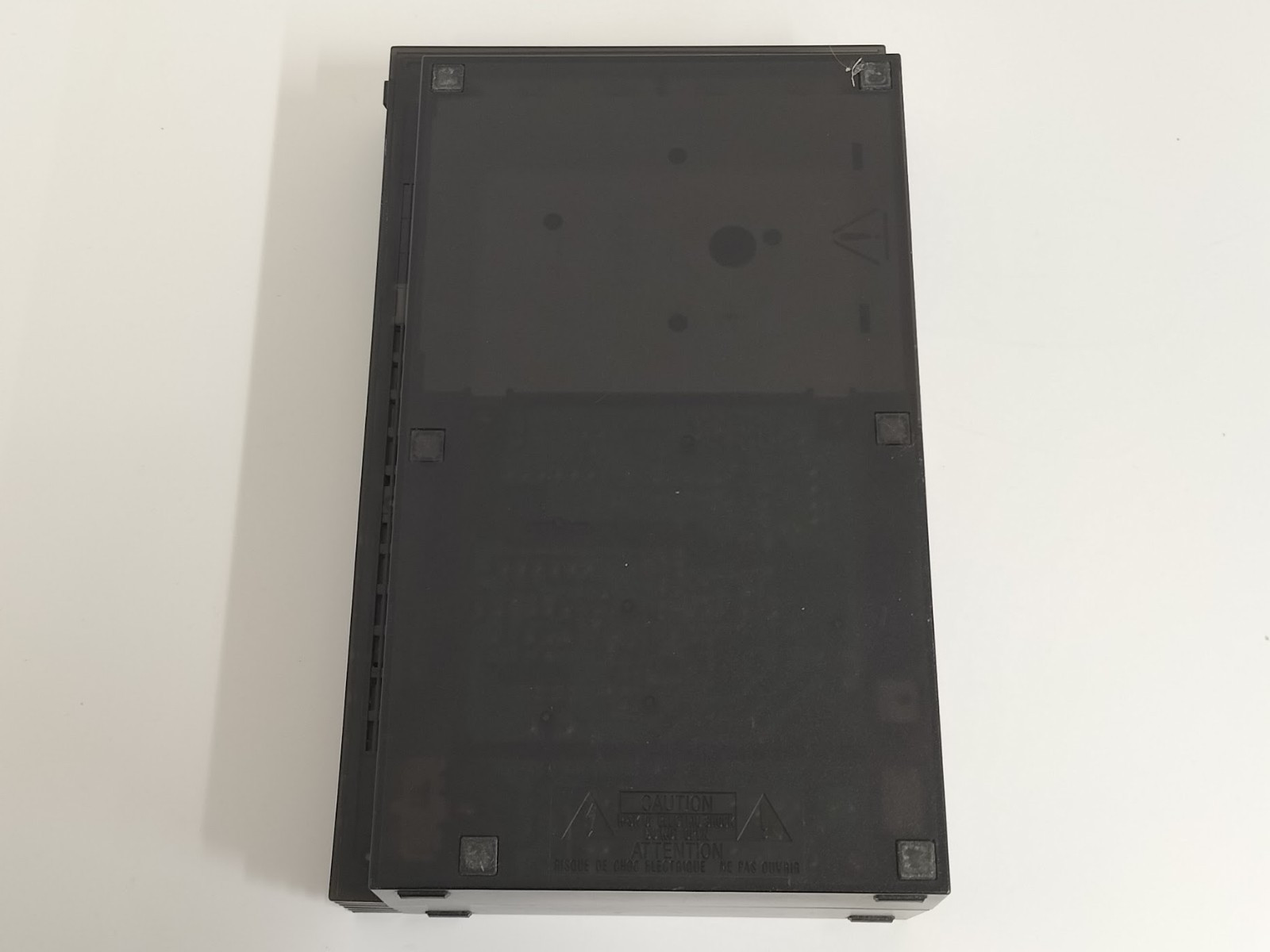 Z602 Sony PlayStation 2 SCPH-37000 Clear Black PS2 Console USED NTSC-J