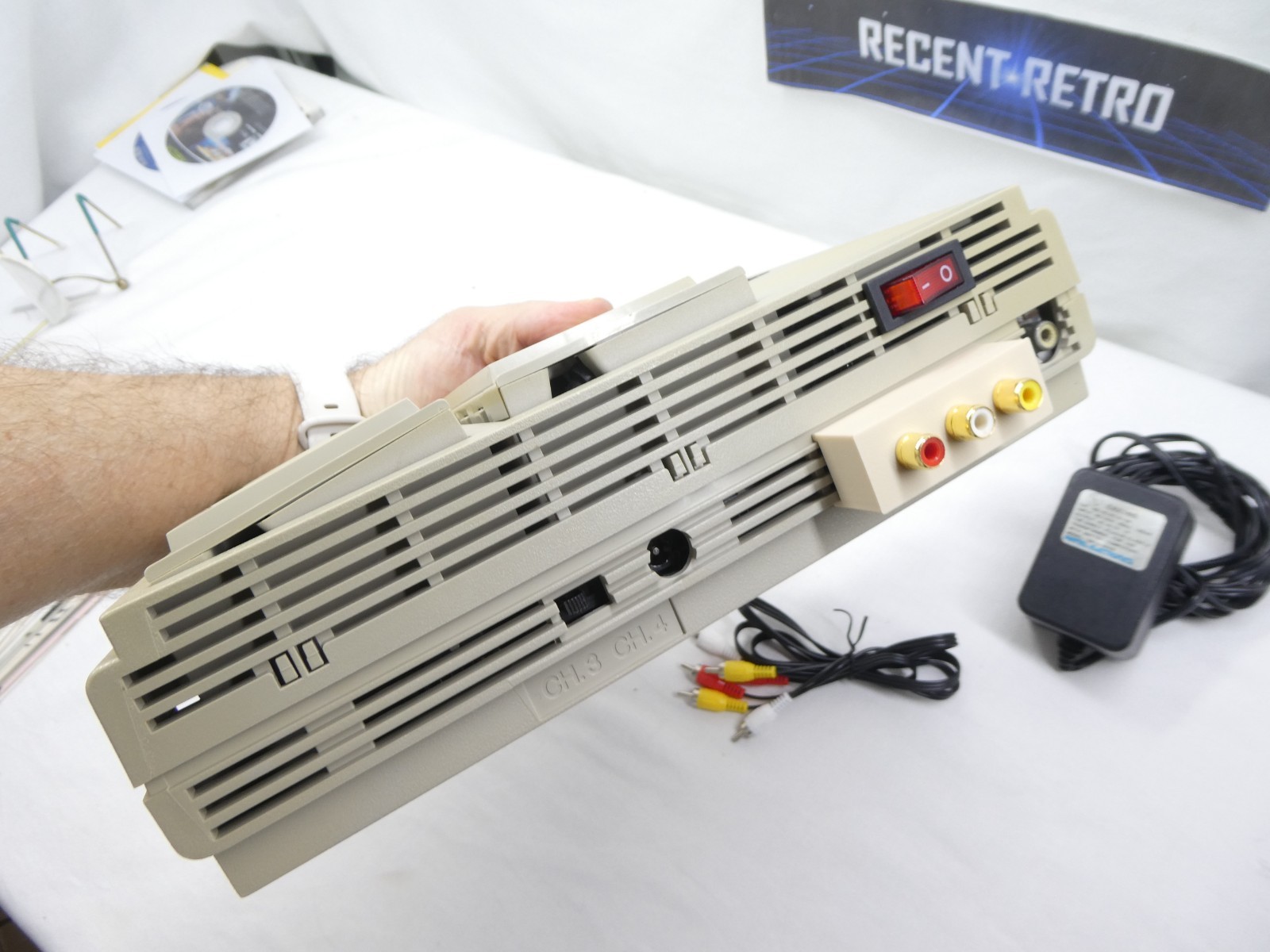 Vtg 1982 Intellivision II Model 5872 Composite MOD New Caps seller reconditioned