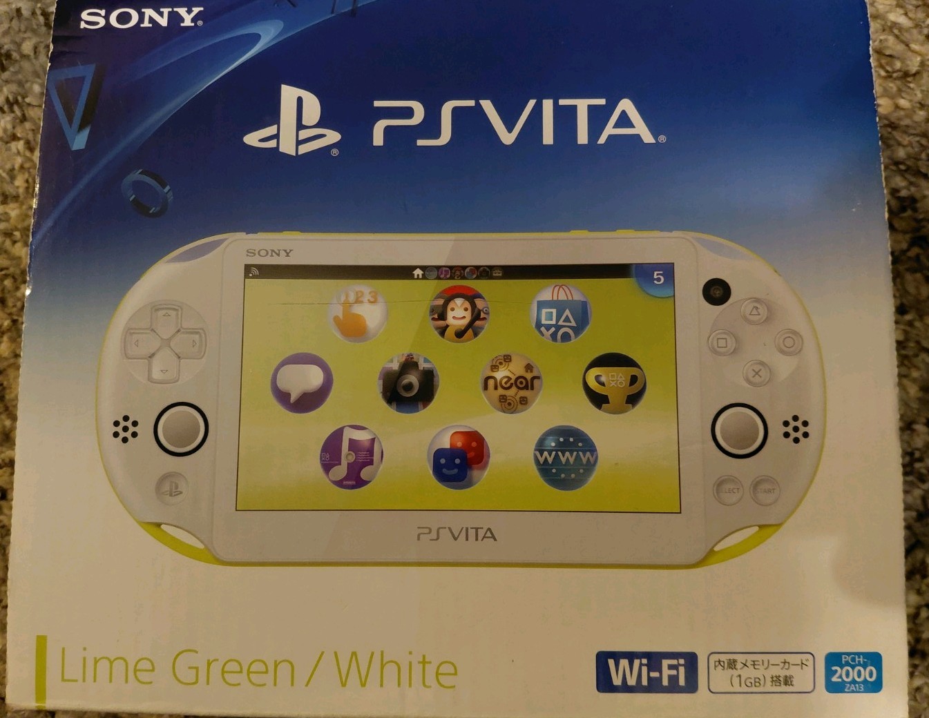 Sony PlayStation Vita Bundle Lot With 15 Games + 8GB card Slim PS VITA Pch-2000