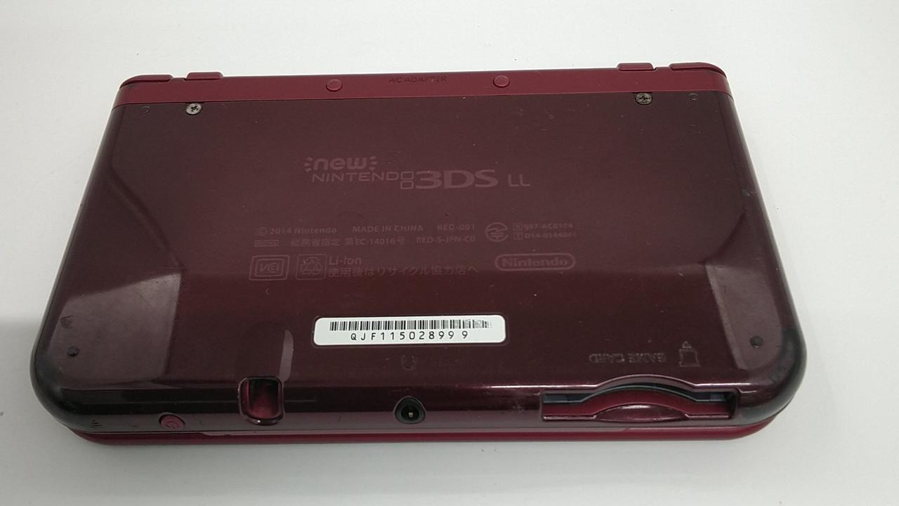 New Nintendo 3DS XL (LL) RED-001 Console: Retro Gaming Portable System A2486