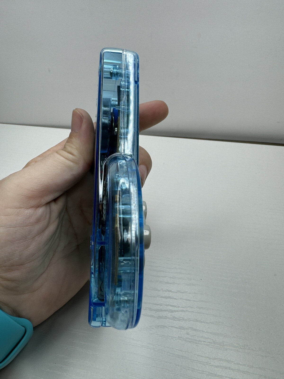 Pocket Game Player w Clear Blue Case TESTED Works
