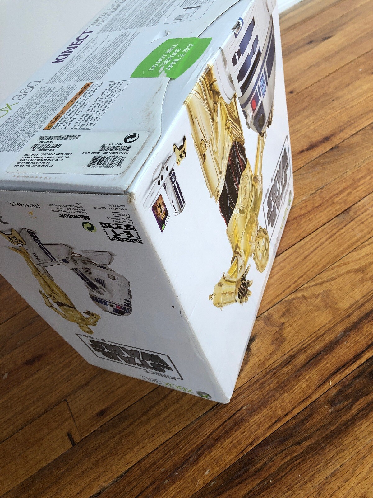 Microsoft Xbox 360 Kinect Star Wars Limited Edition 320GB White Console Sealed