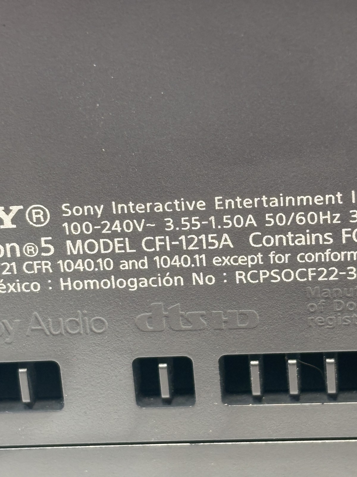 Sony PlayStation 5 CFI-1215A Blu-ray Edition 825GB SSD Video Game Console 7573