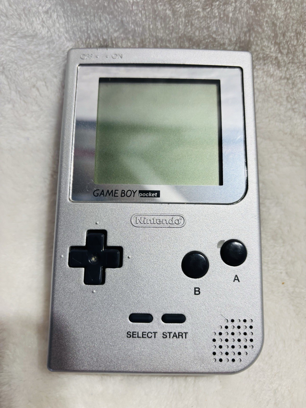 GameBoy Pocket Silver Console Nintendo Japan – Tested Working- MGB-001