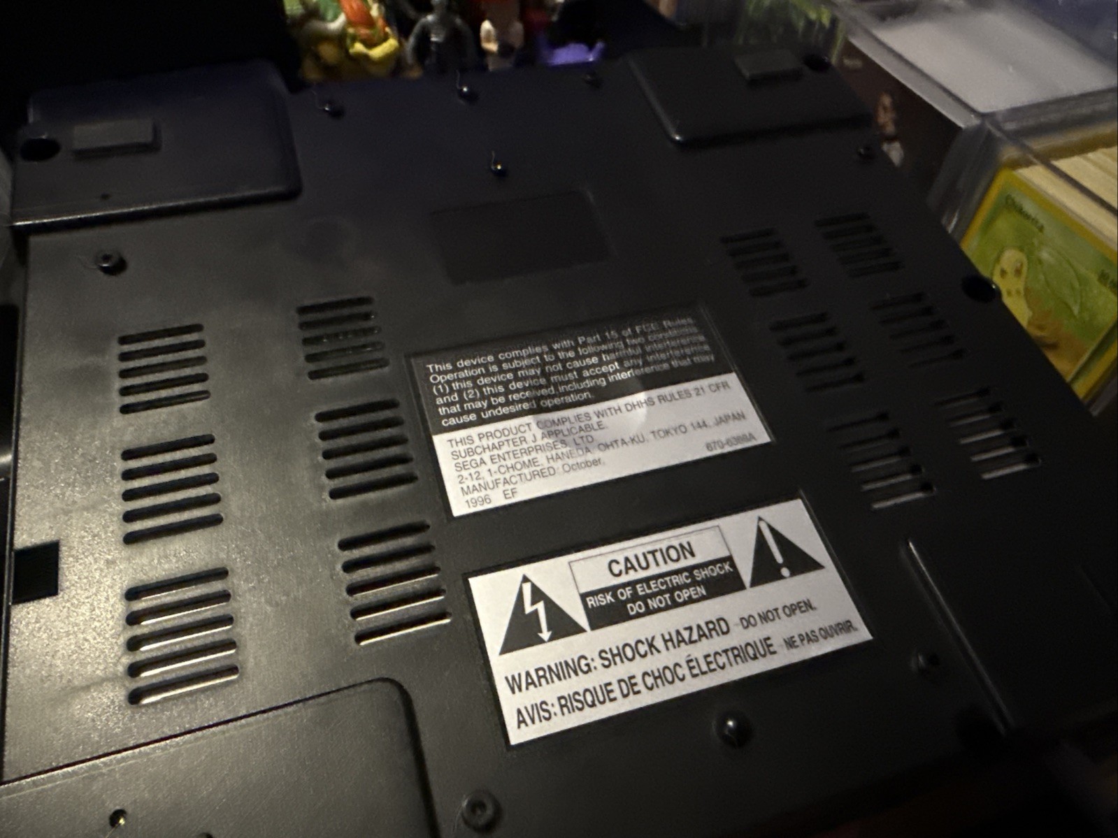 SEGA Saturn Console/Black/Tested/MK-80000A “CONSOLE ONLY”🫶