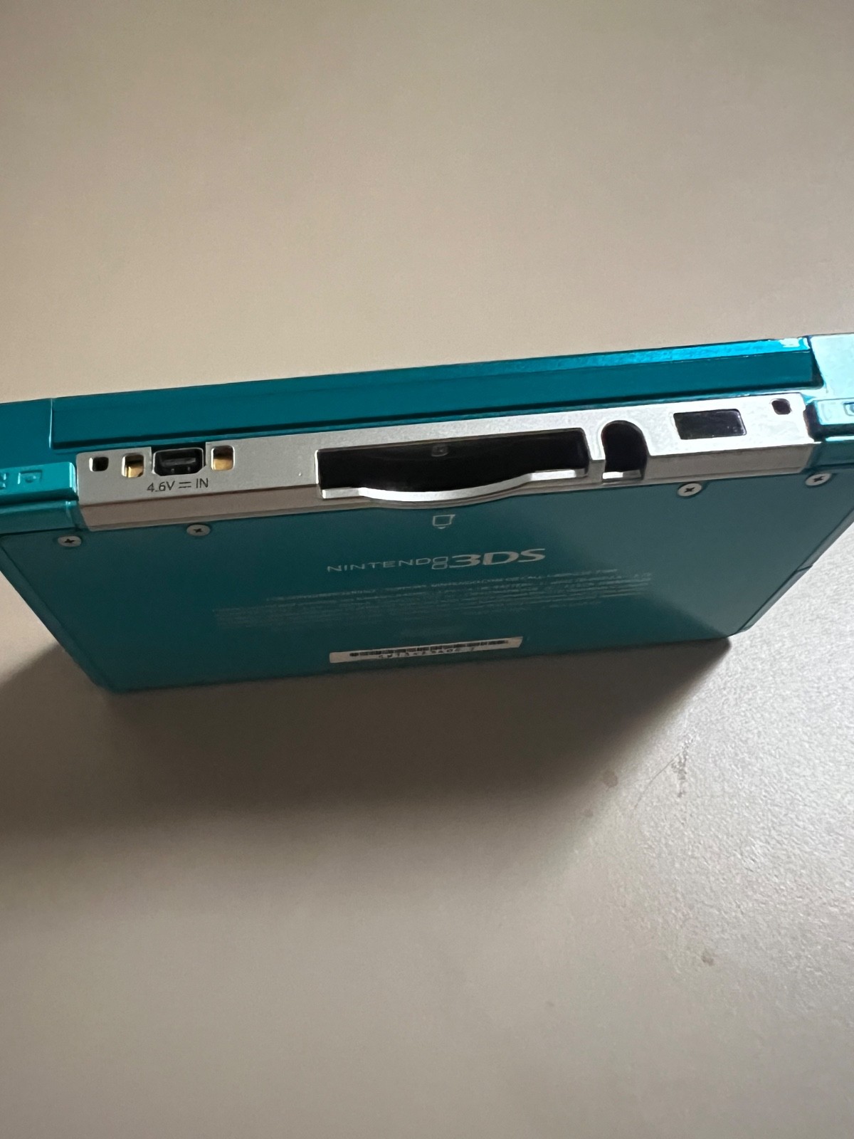 Nintendo 3DS Handheld System – Aqua Blue – No Charger
