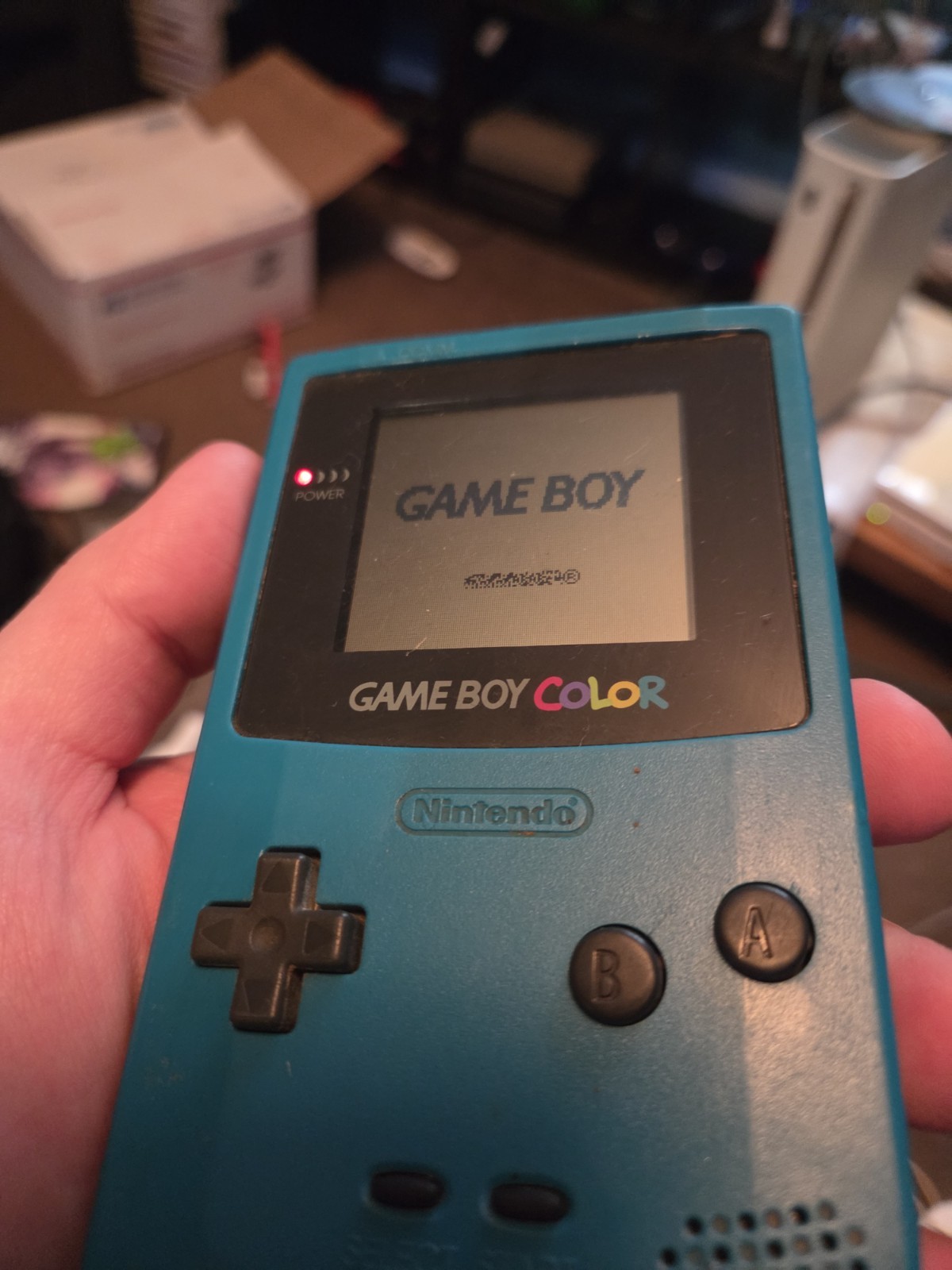 Nintendo Game Boy Color Handheld Console CGB-001 Teal NTSC-J (Japan)