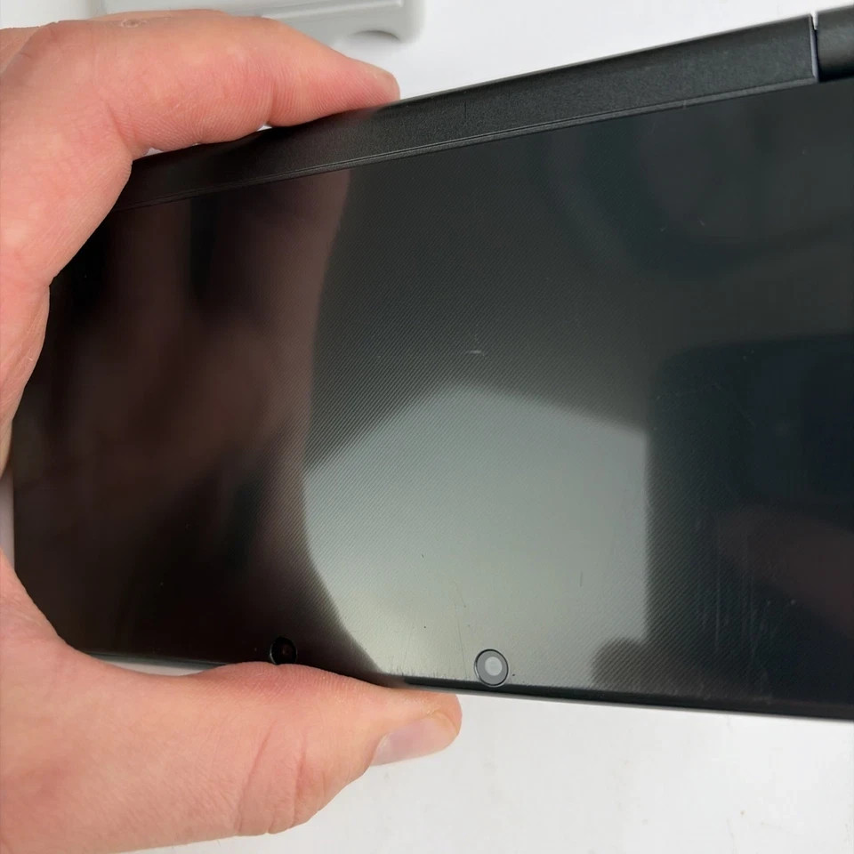 New Nintendo 3DS XL Gray Black Console W Charger Stylus US Version Top IPS