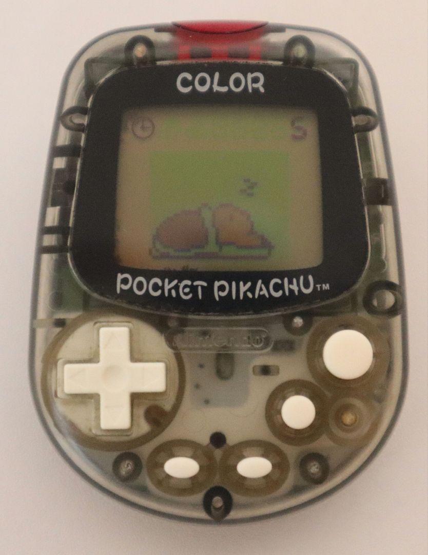 NINTENDO Pocket Pikachu Color Yellow and Clear Set of 2 Pedometer Pokemon Tested